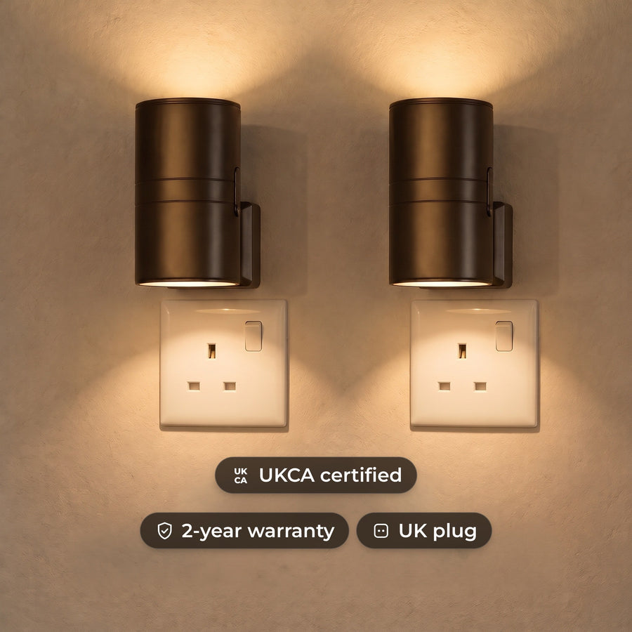 Plug-in Up and Down LED Wall Light