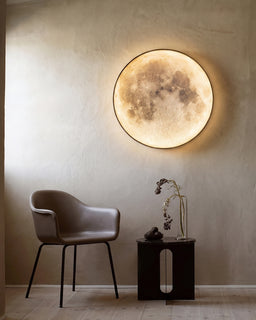 Mond-Wandleuchte
