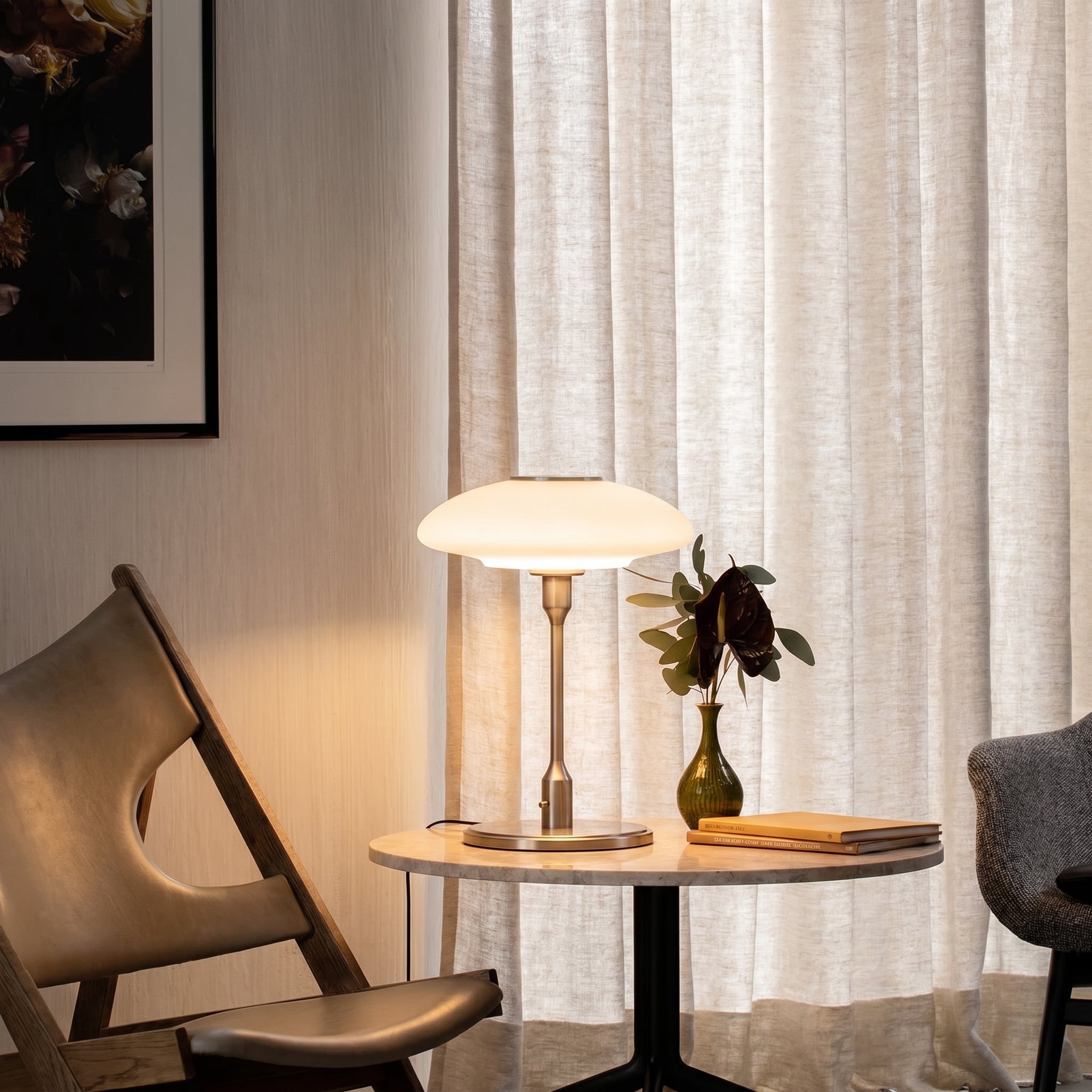 Swedish designer table lamp