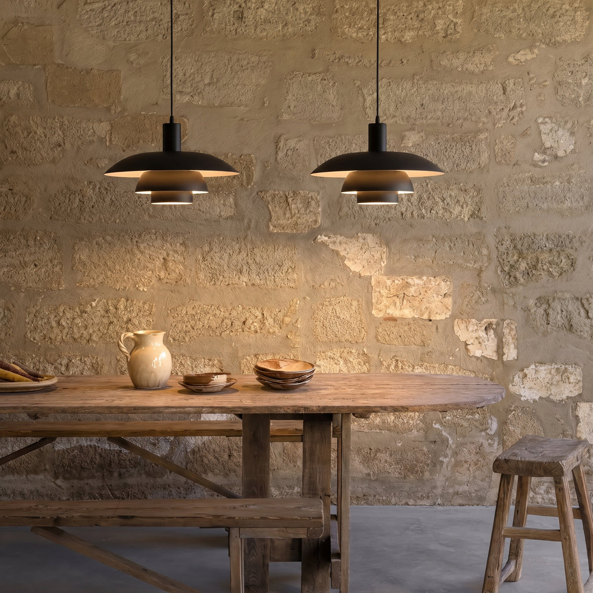 2-Head Irda's Danish Pendant Light