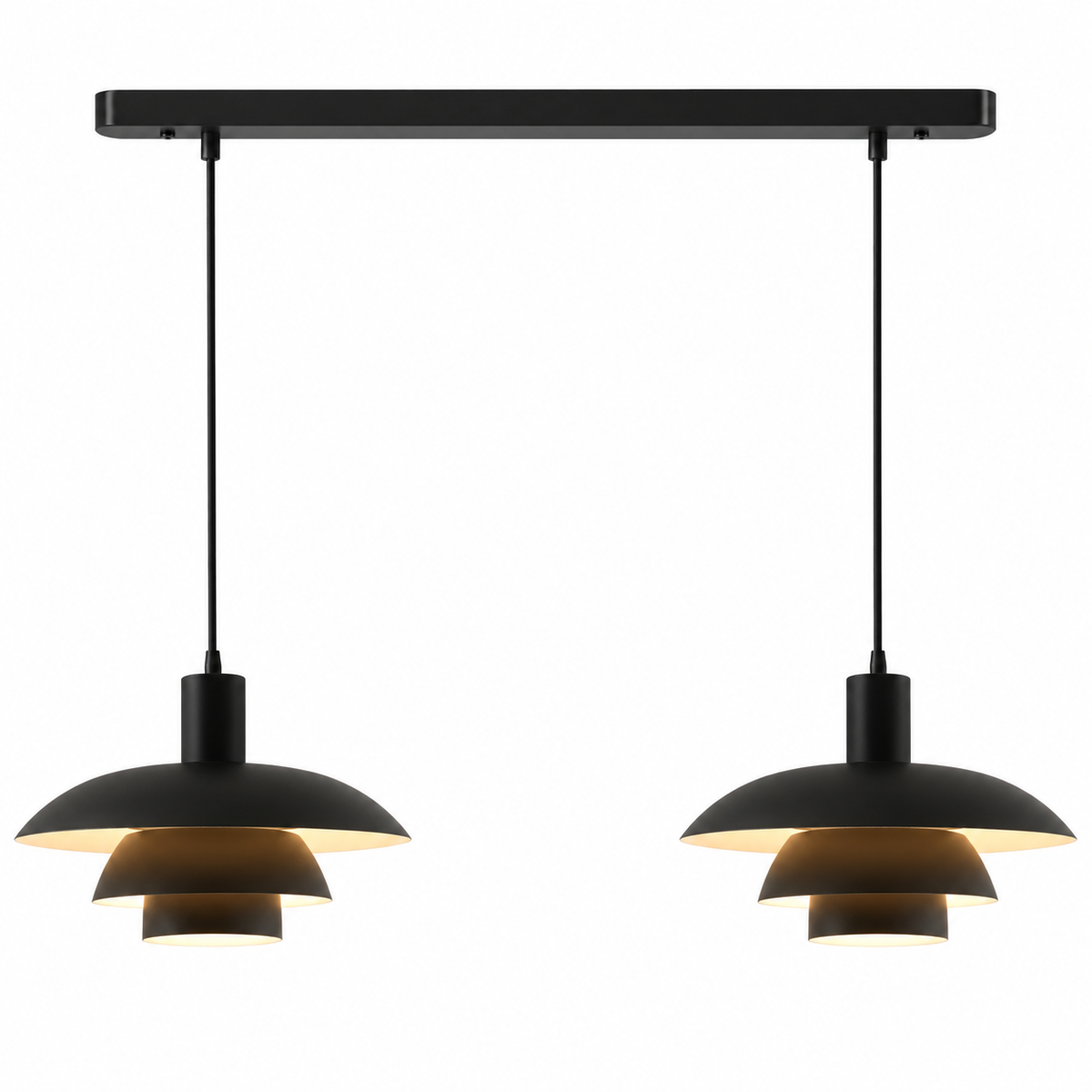 2-Head Irda's Danish Pendant Light
