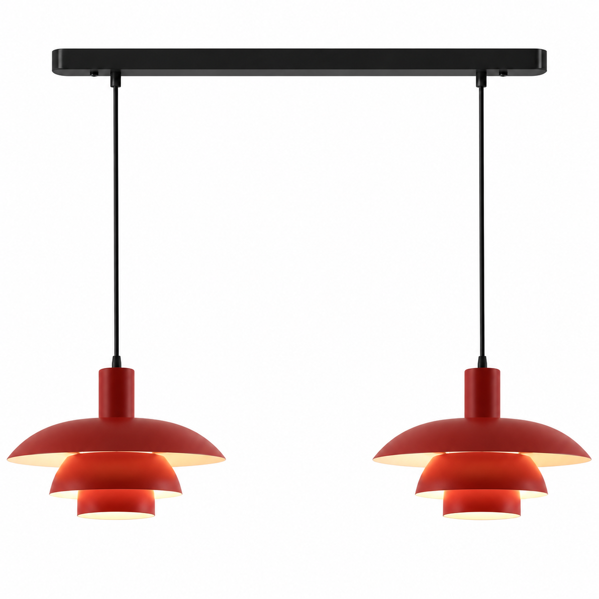 2-Head Irda's Danish Pendant Light