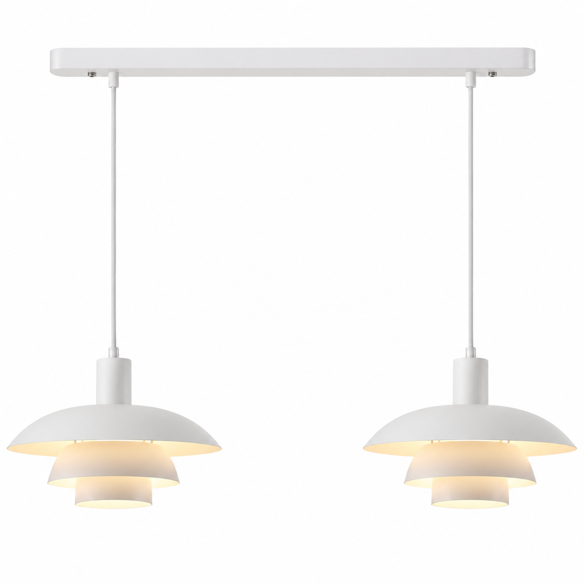 2-Head Irda's Danish Pendant Light