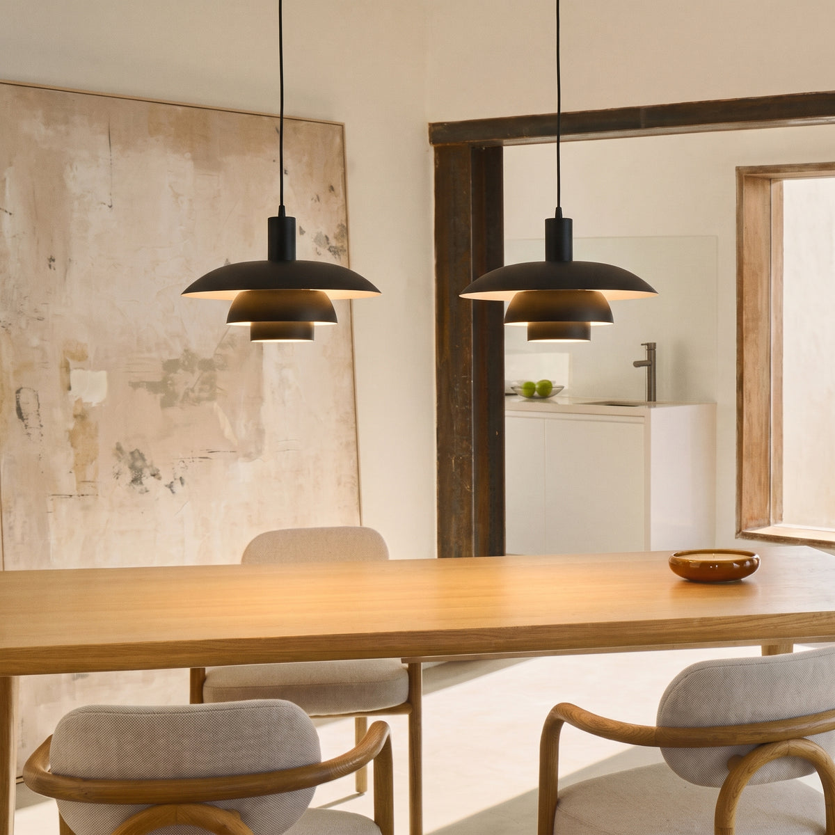 2-Head Irda's Danish Pendant Light