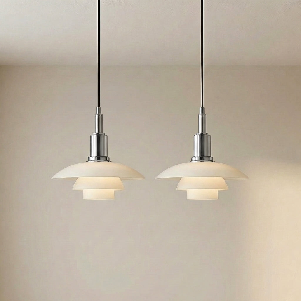 Suspension design danoise à 2/3 têtes