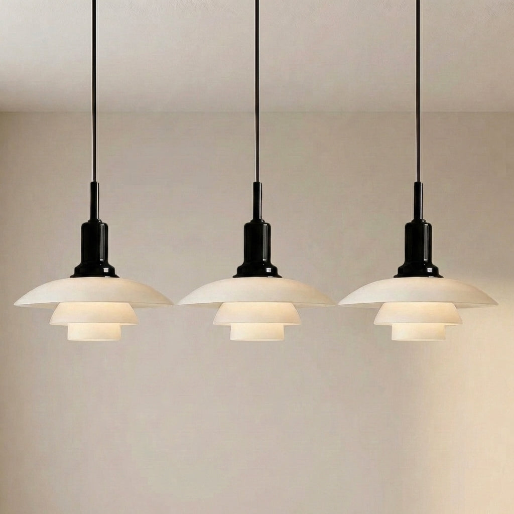 Suspension design danoise à 2/3 têtes