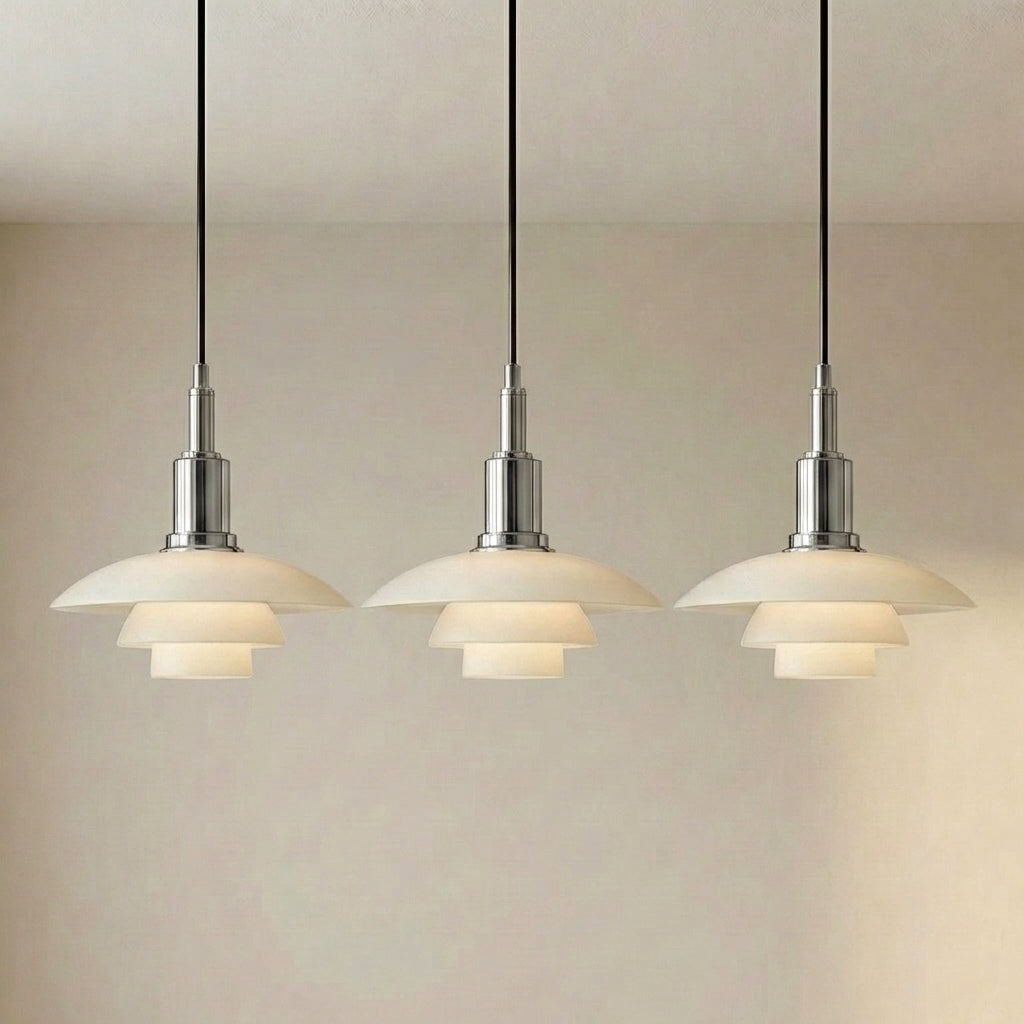 Suspension design danoise à 2/3 têtes