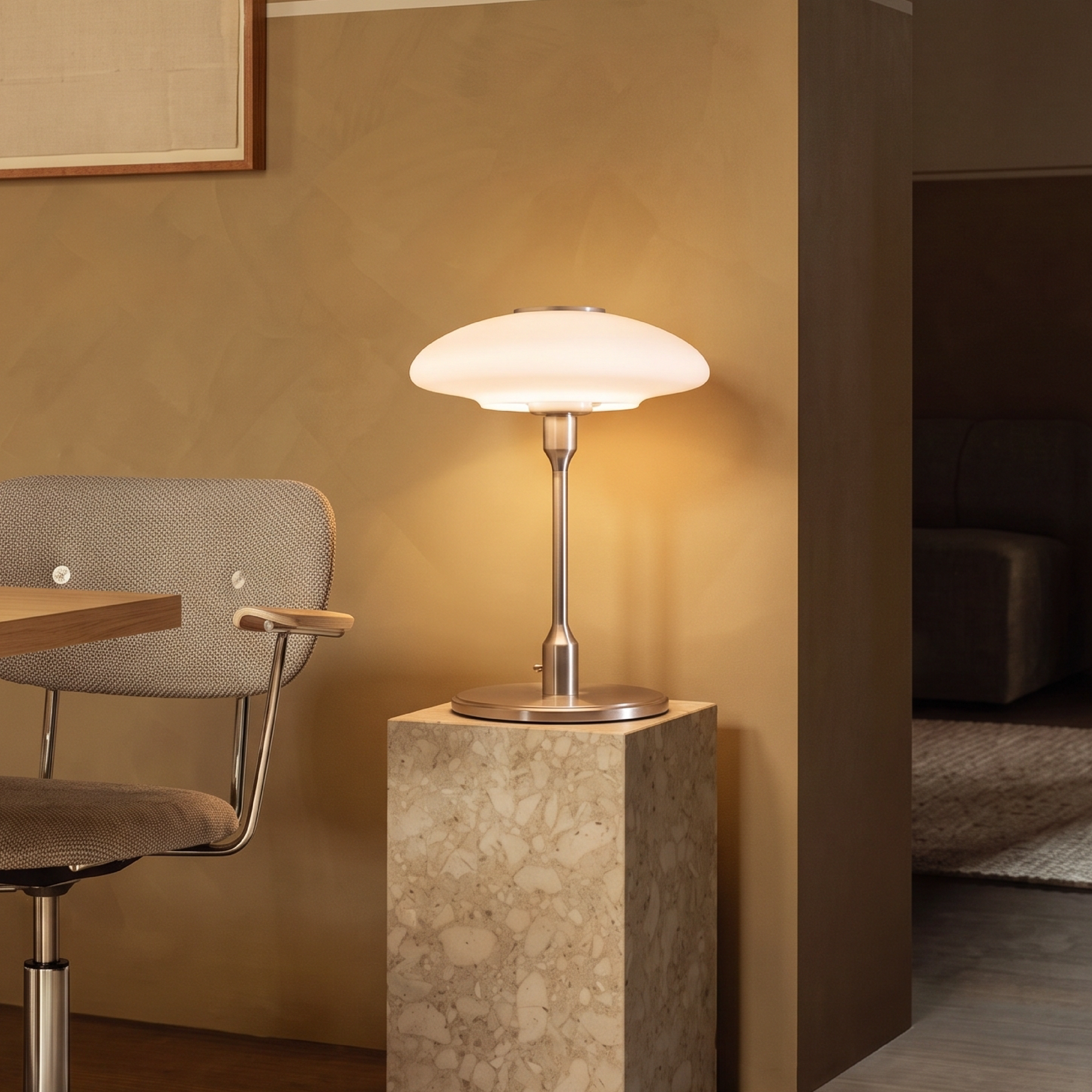 Swedish designer table lamp