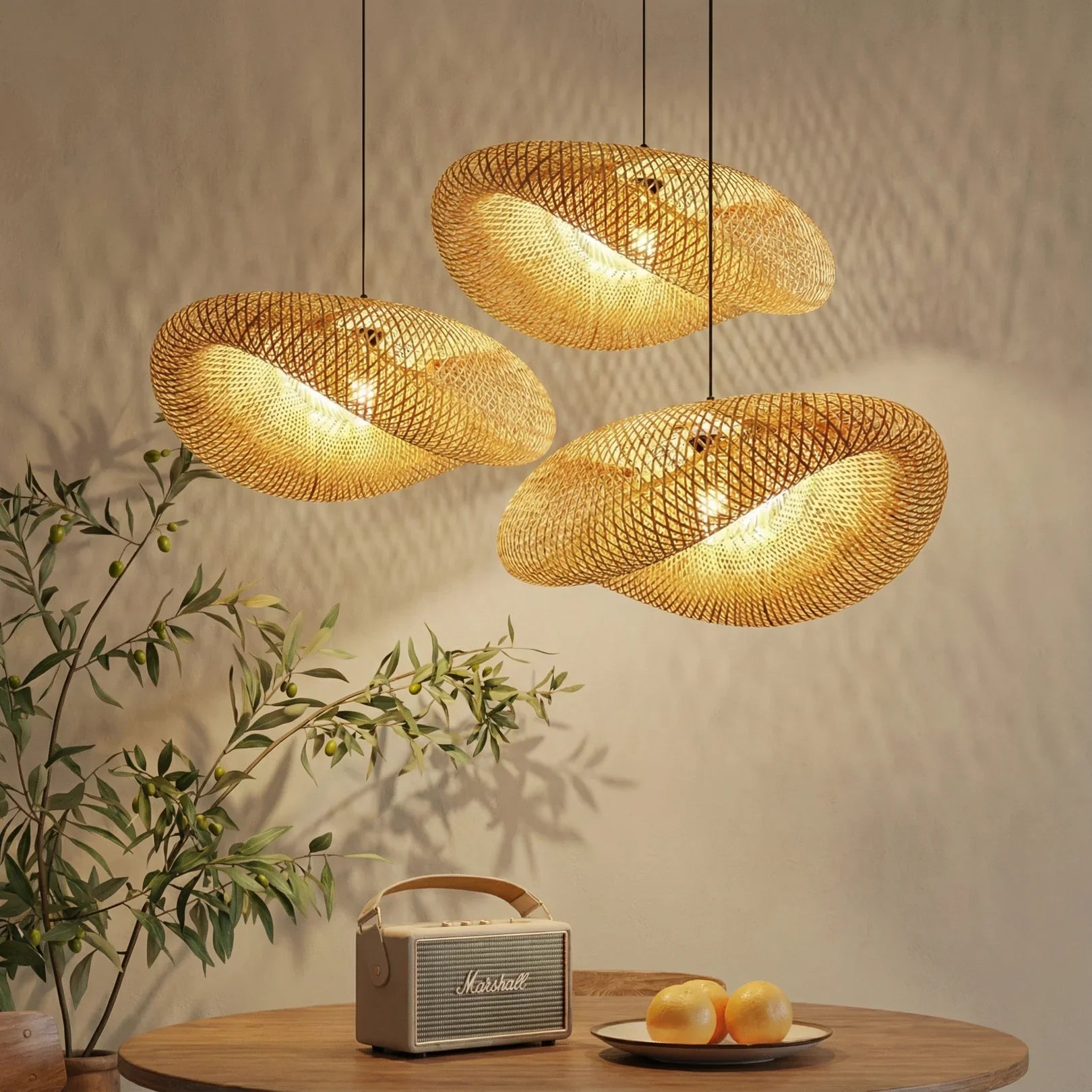 Bamboo Pendant Light