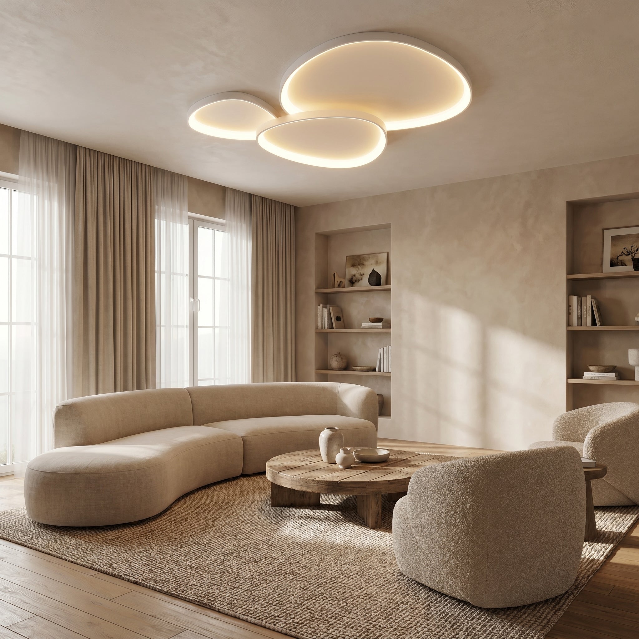 Modern Armure Ceiling Light