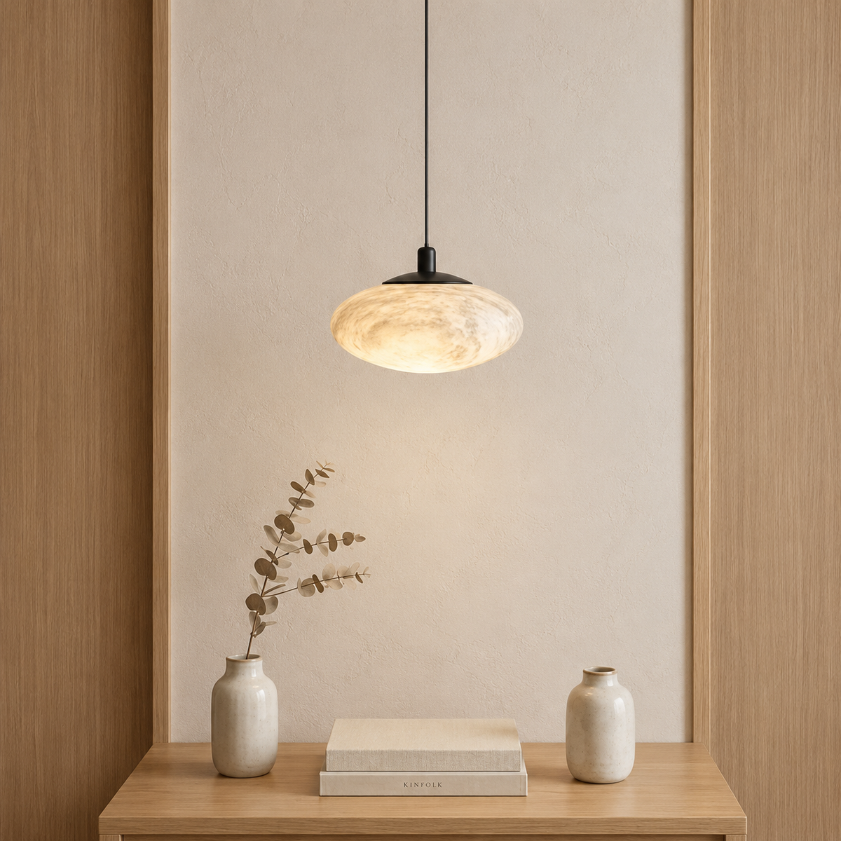 Suspension en marbre Nethey