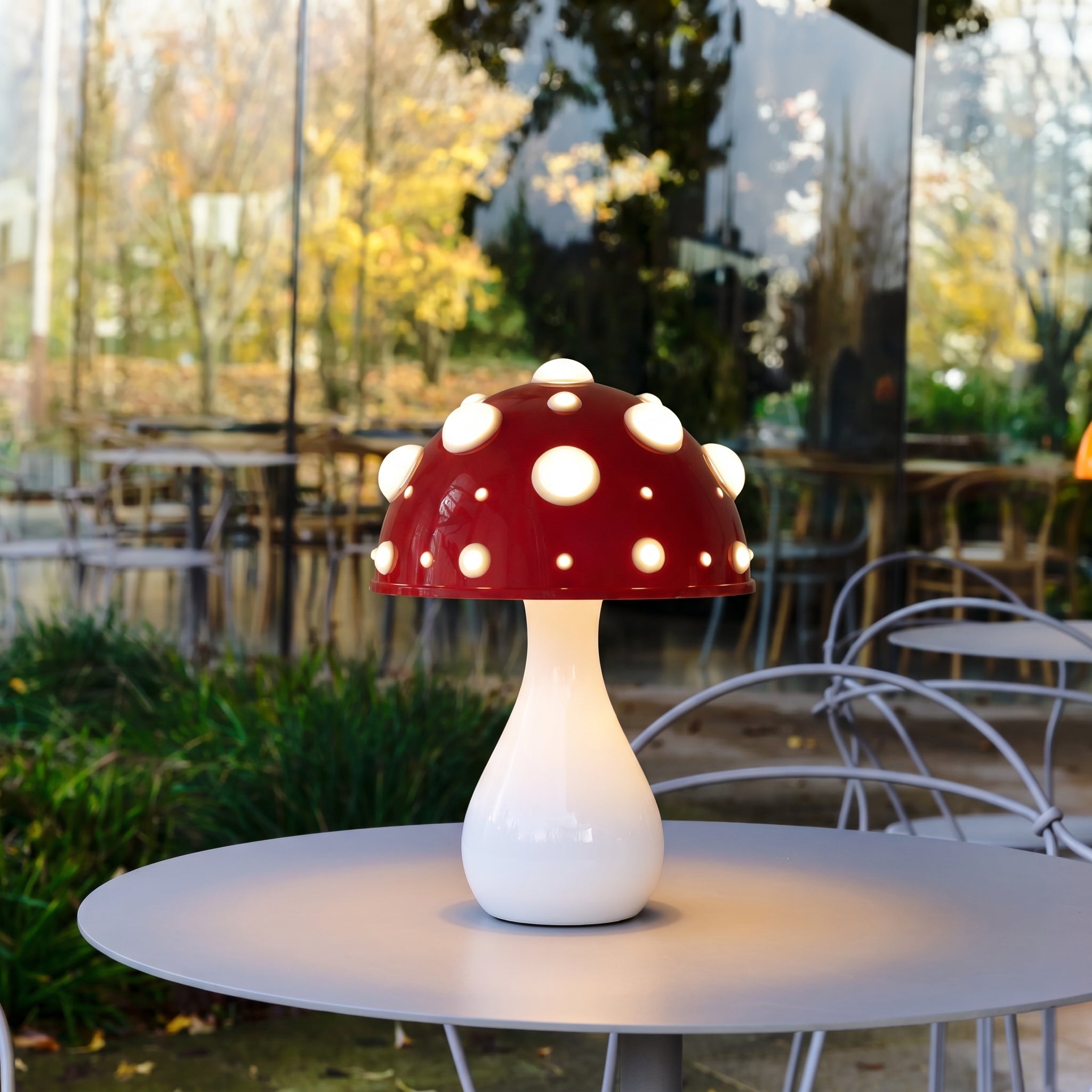 Designer Mushroom Table Lamp