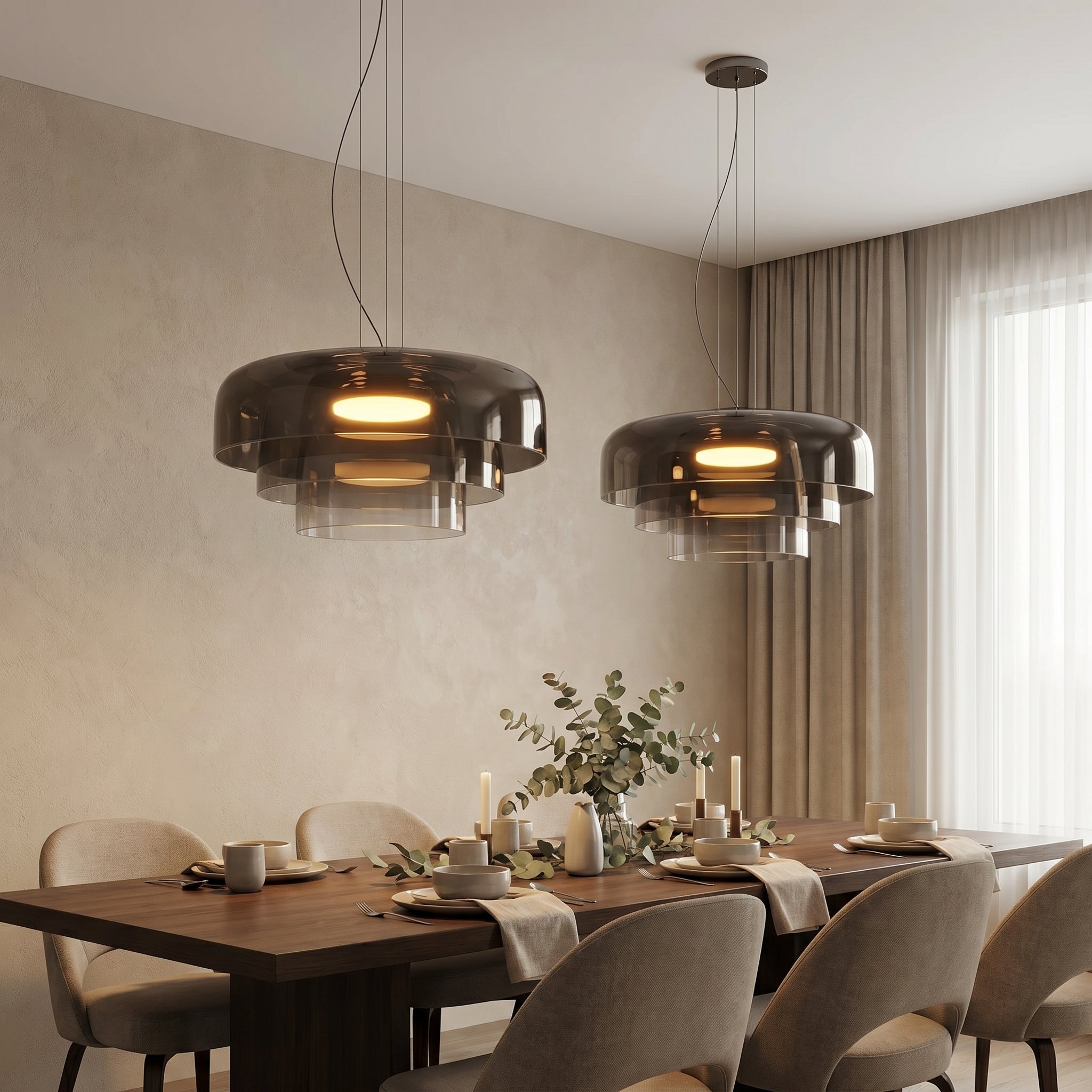 Glass Pendant Light