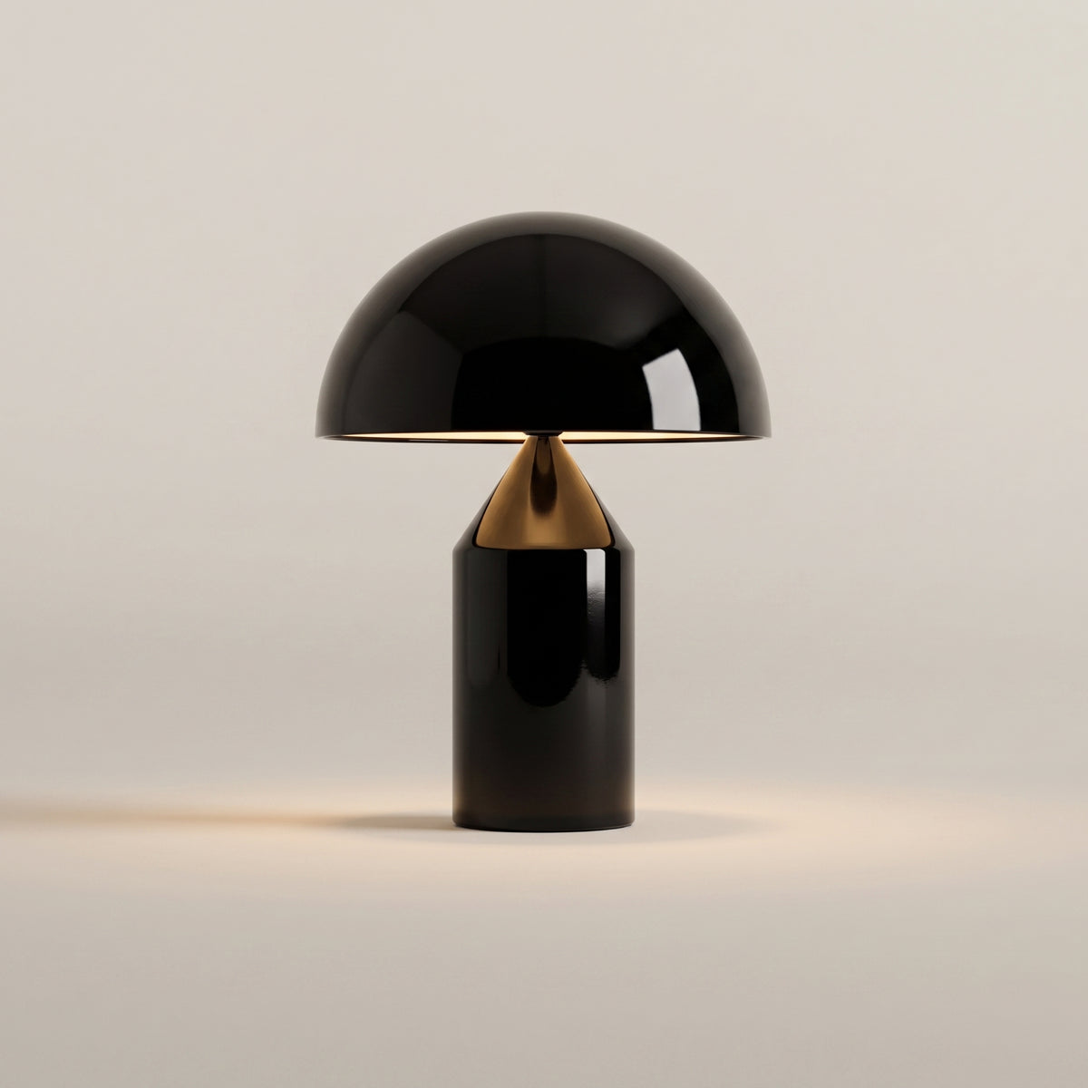 Metal Mushroom Table Lamp
