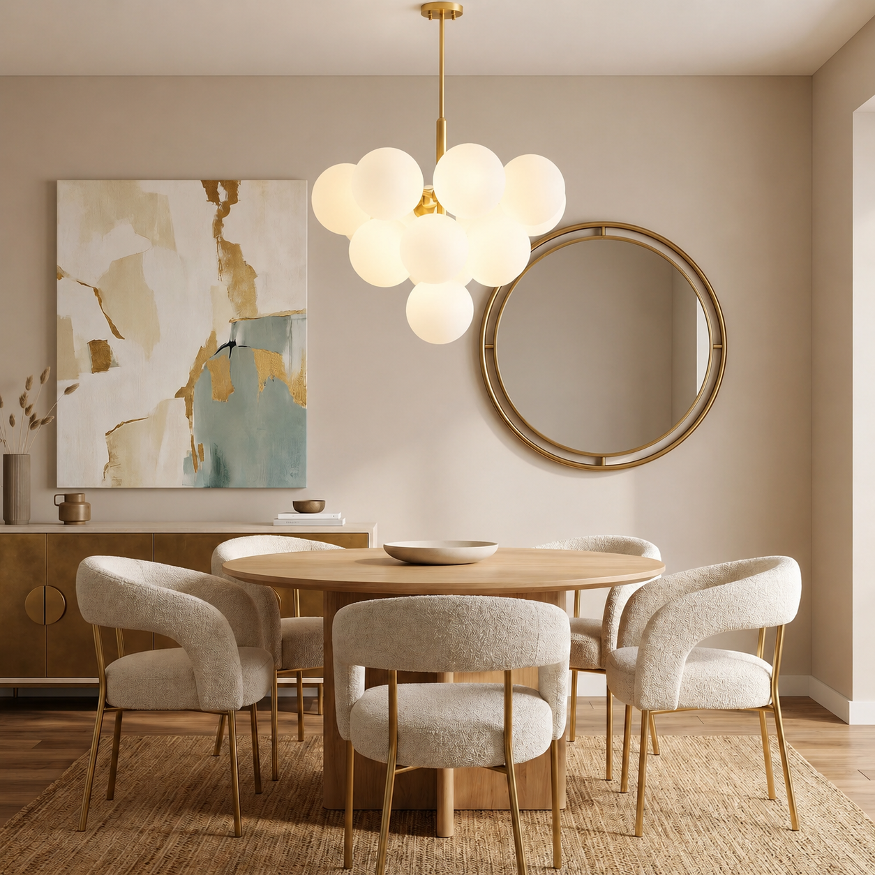 Nordic Ball Chandelier