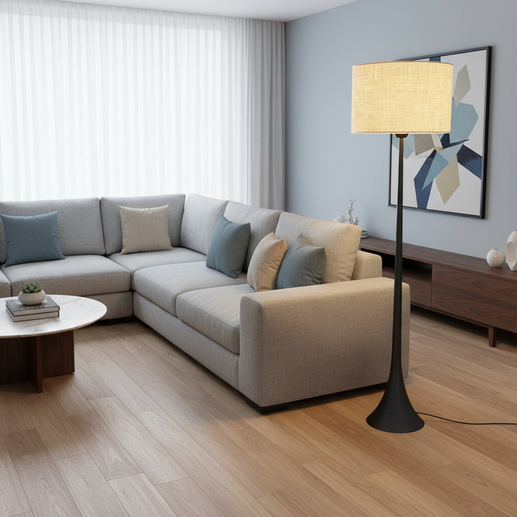 Andero's Silk Floor Lamp