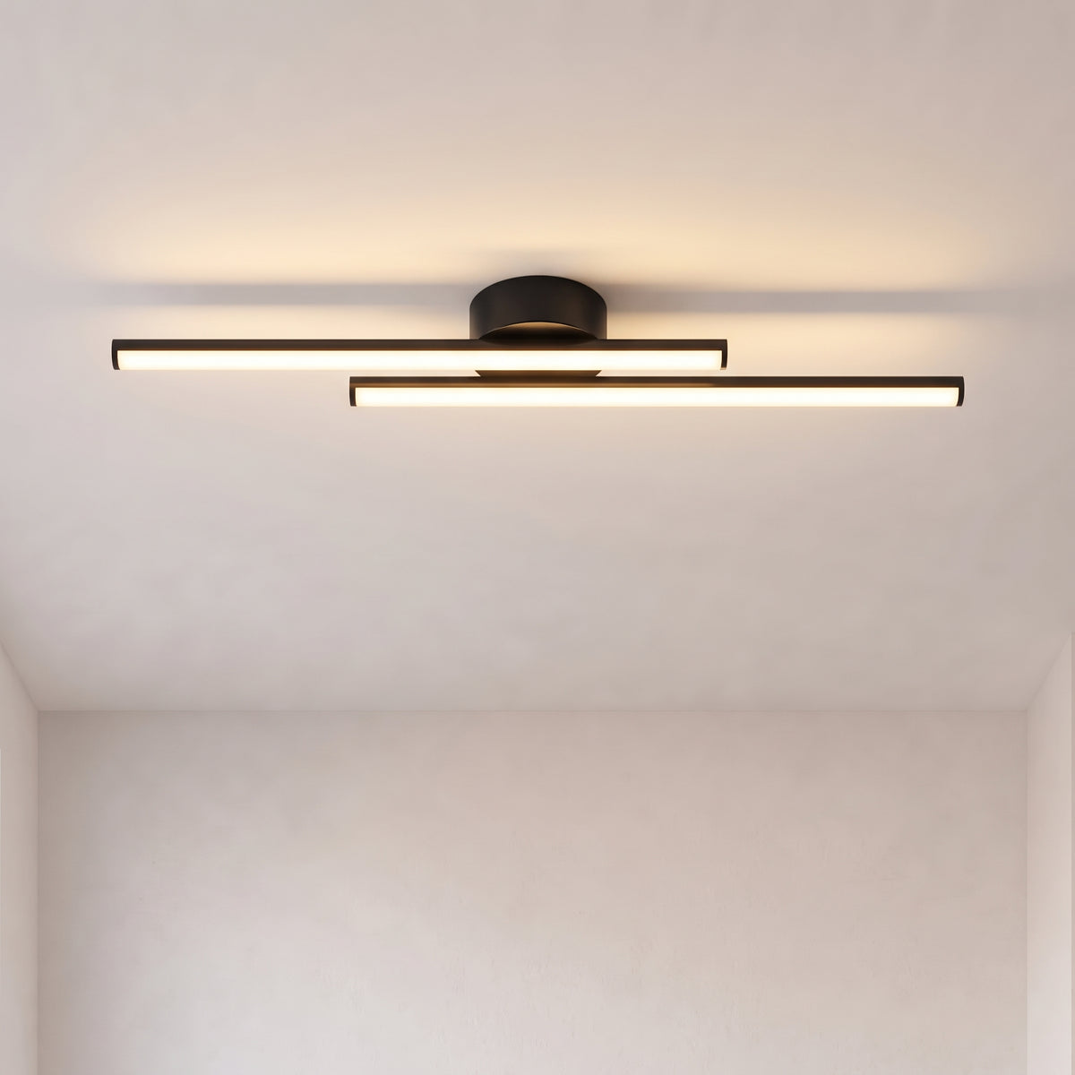 Plafonnier de couloir avec variateur à télécommande
