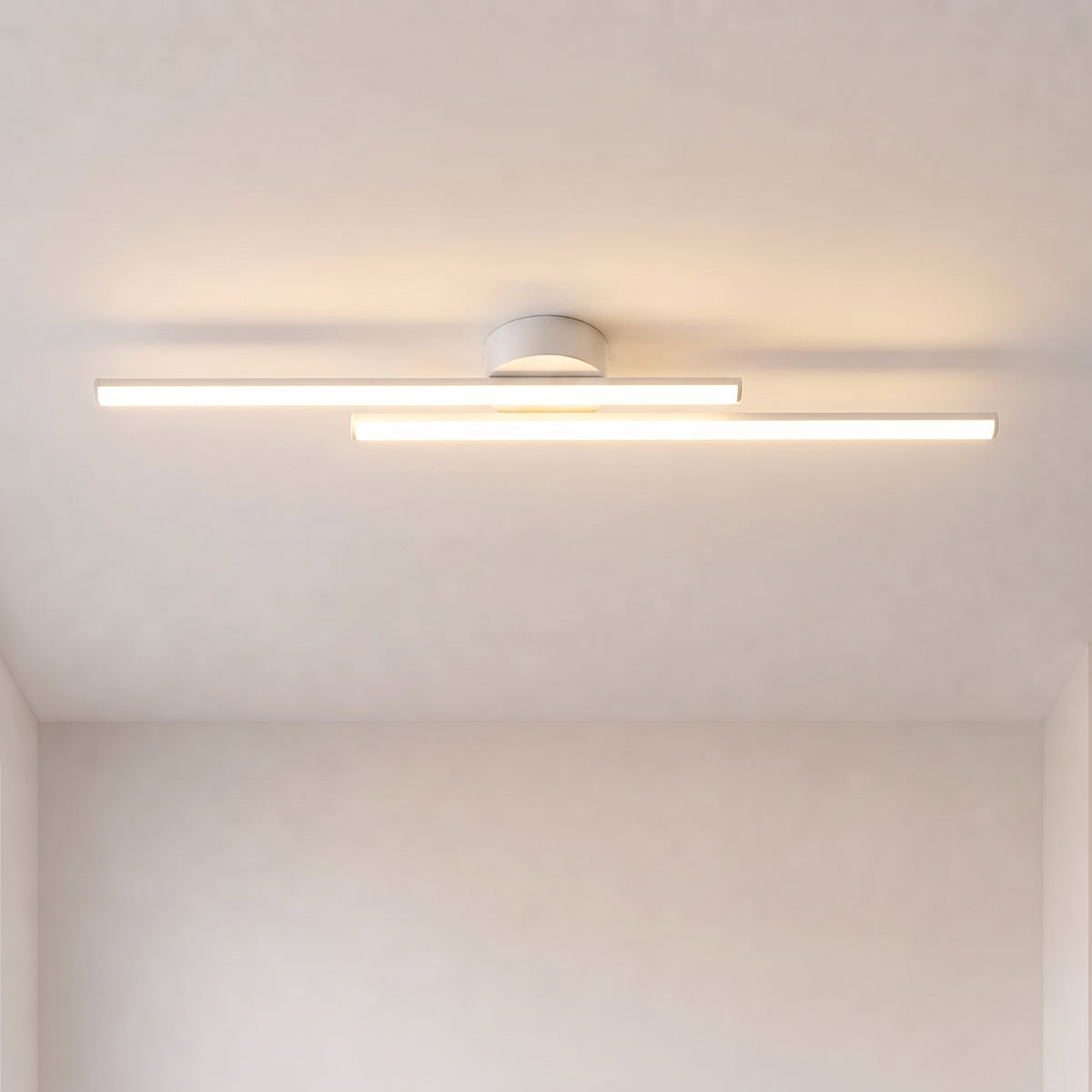 Plafonnier de couloir avec variateur à télécommande