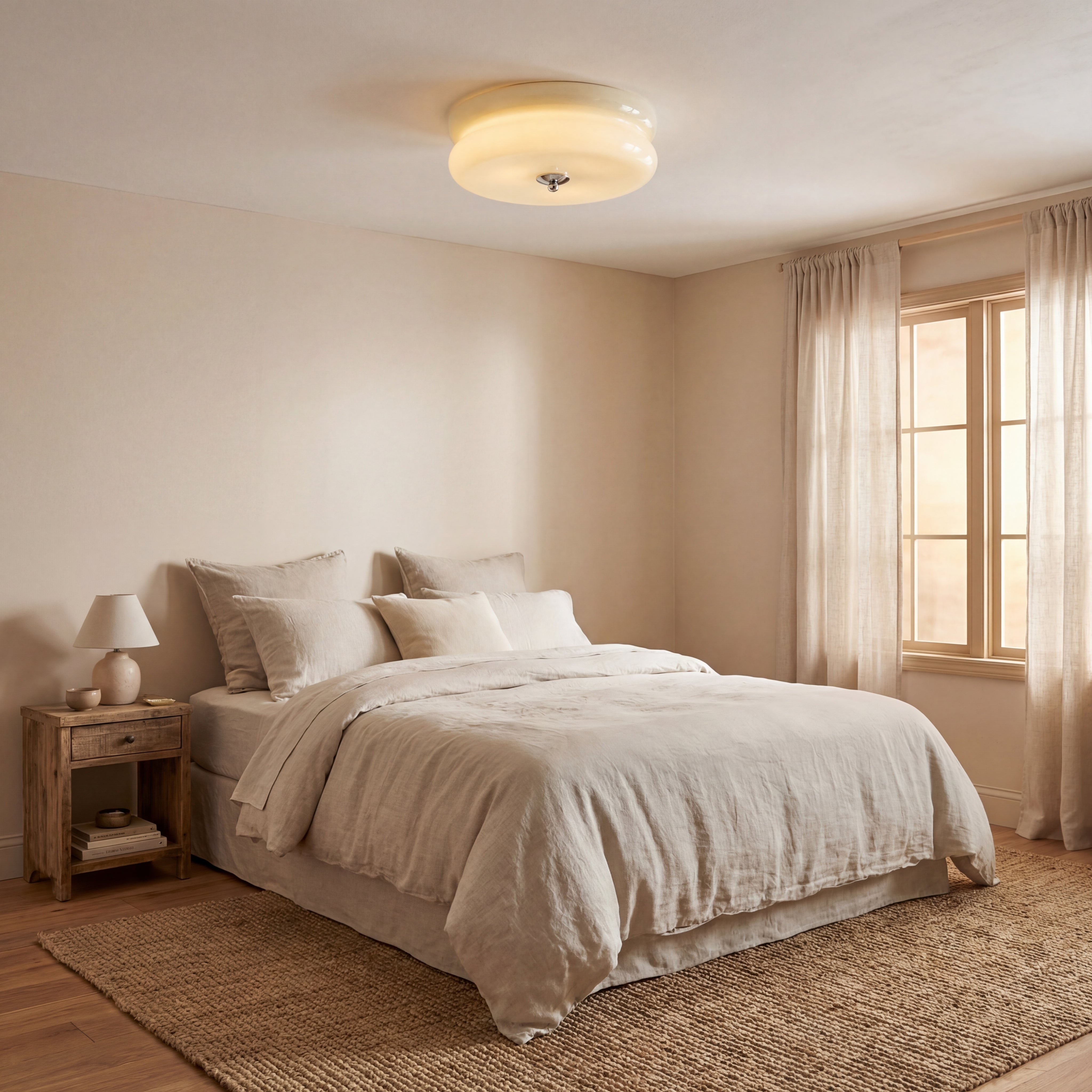 Art Deco-loftslampe