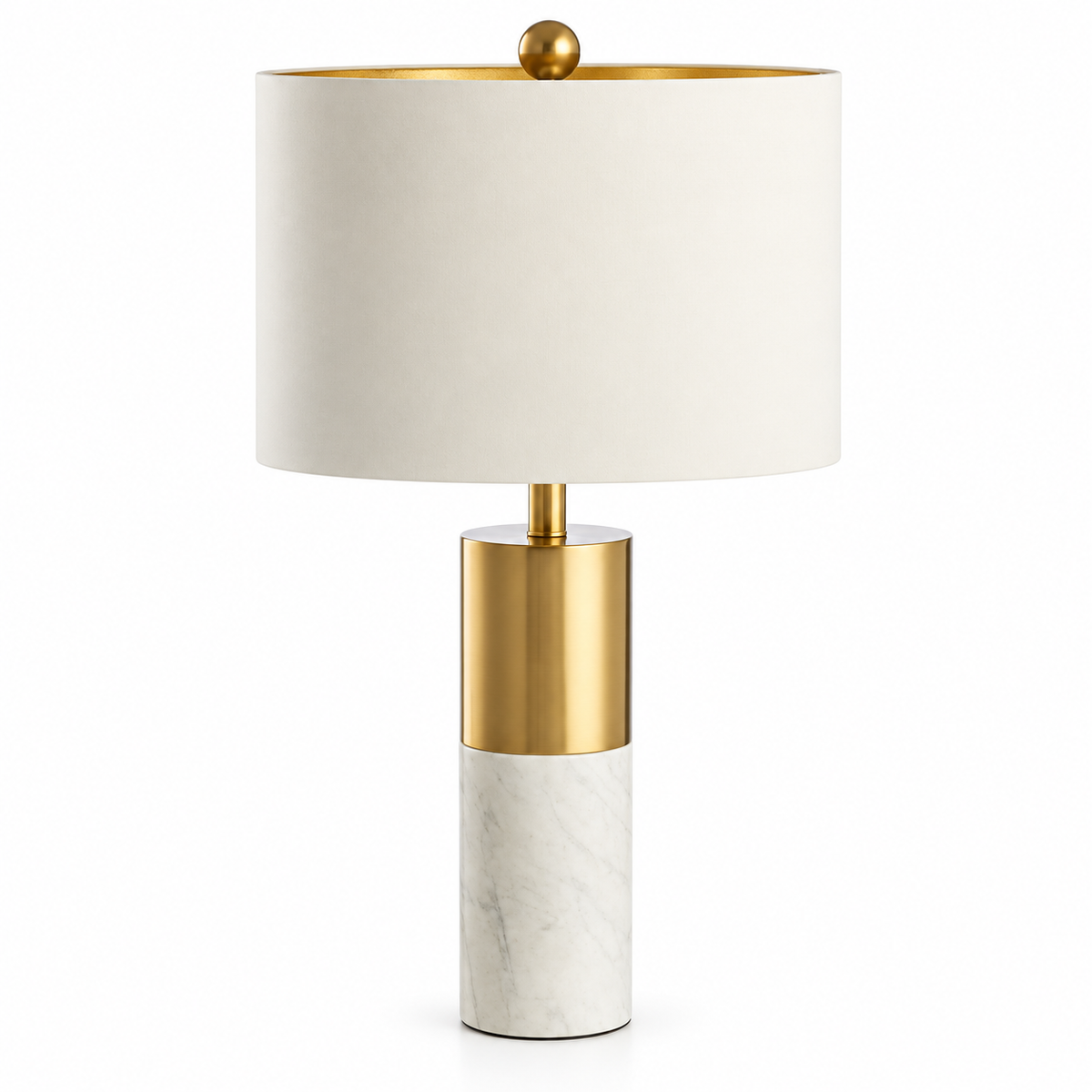 Aurelia marmeren tafellamp in goud