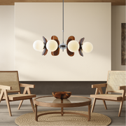 Żyrandol w stylu Bauhaus