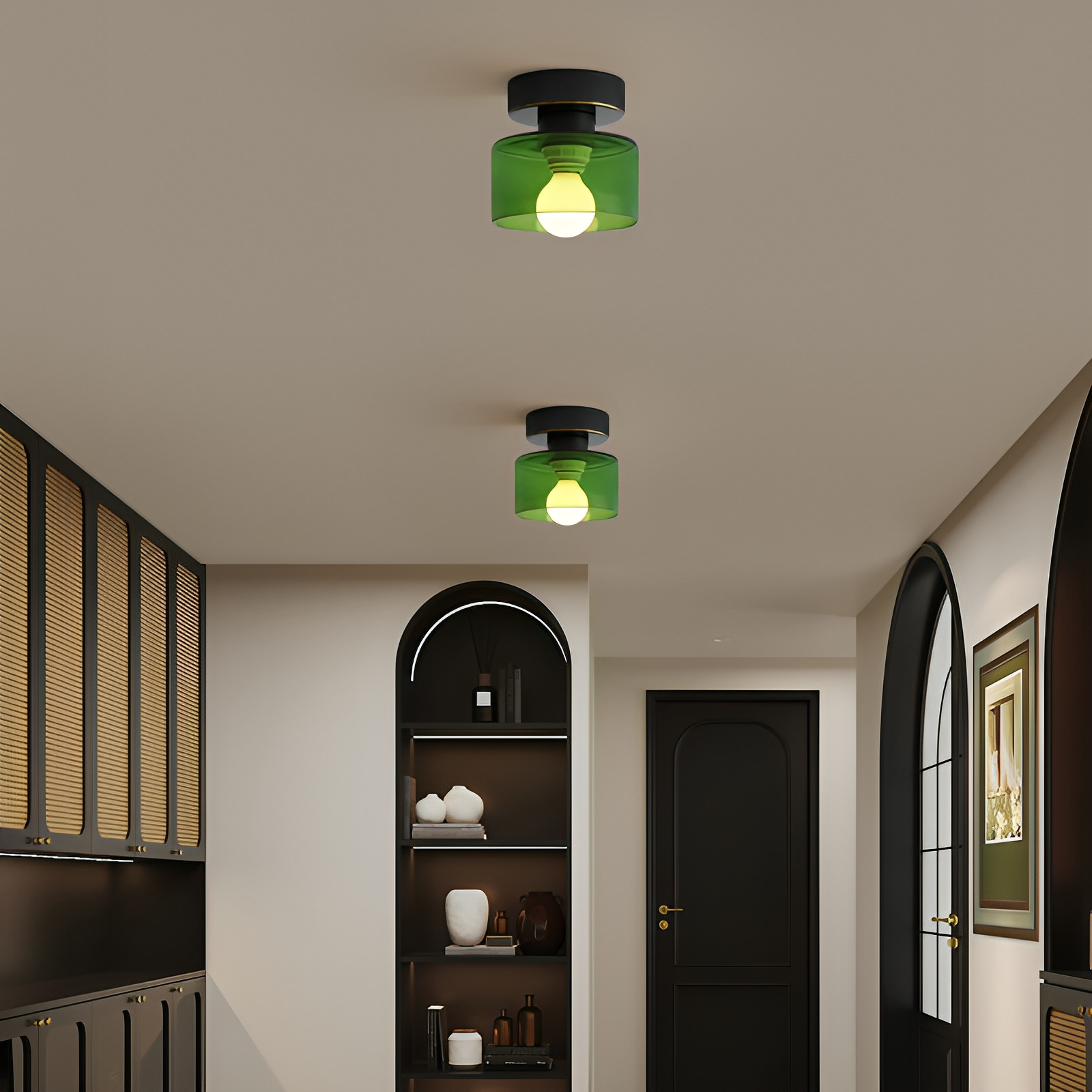 Spot de plafond Bauhaus créatif