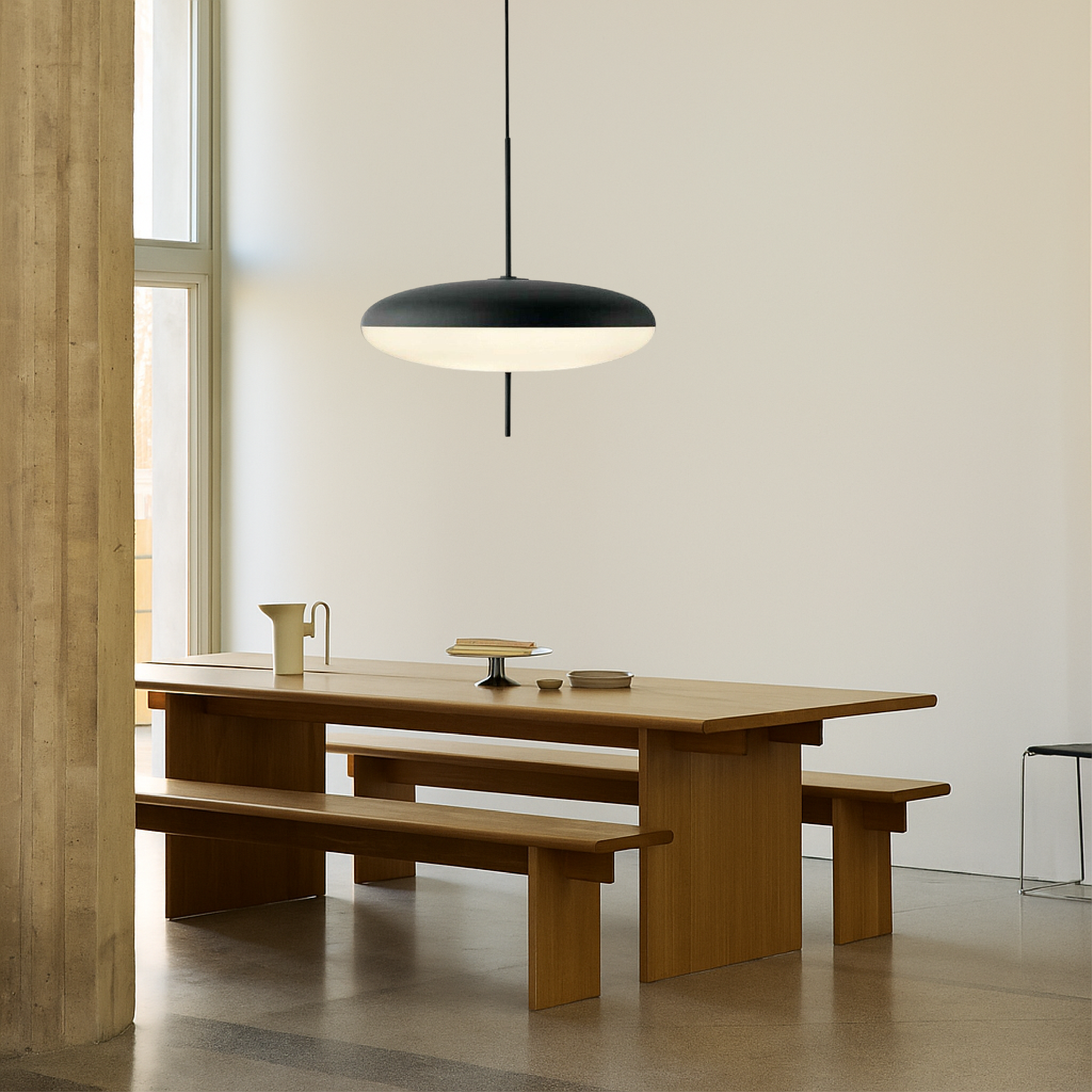 Suspension danoise de style Bauhaus