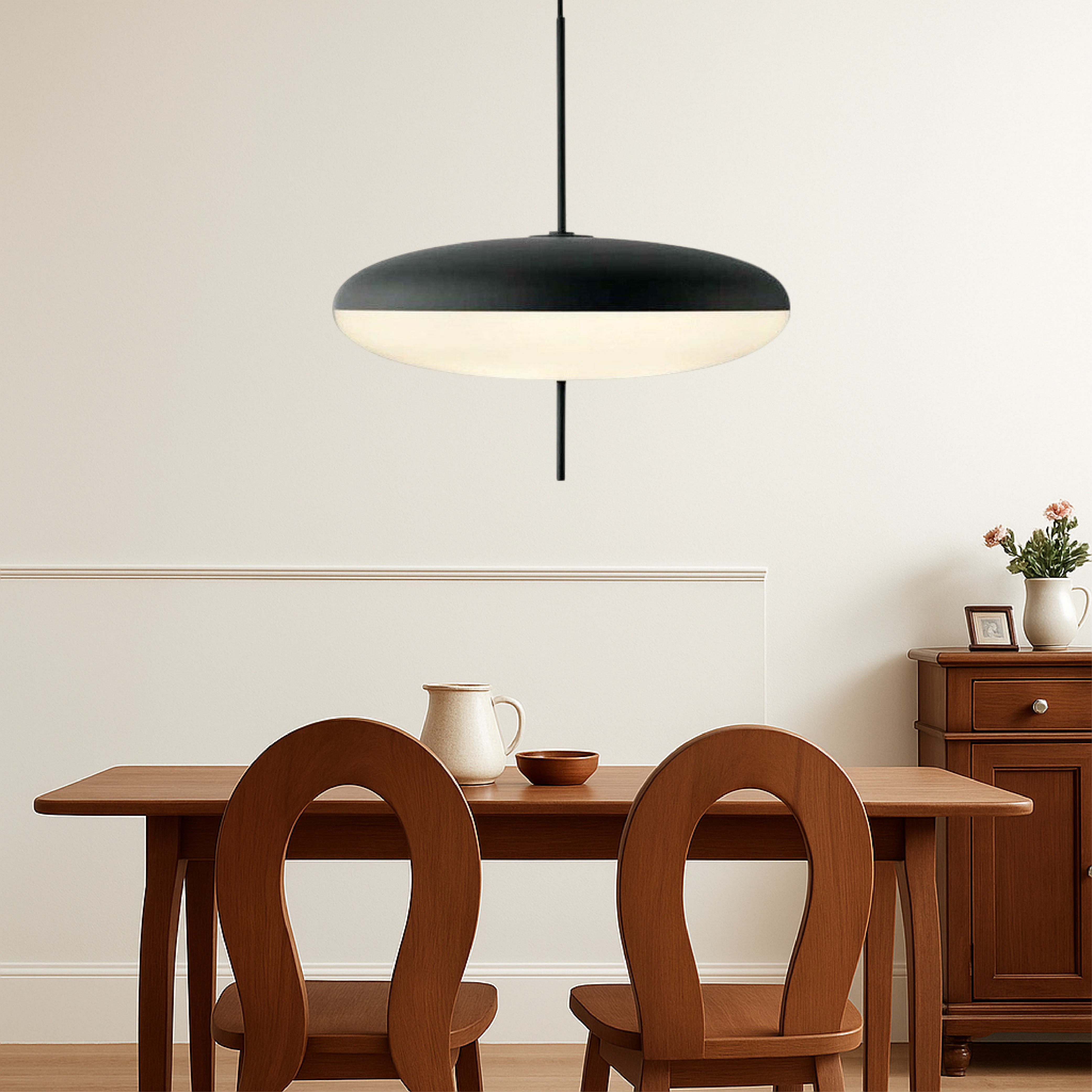 Suspension danoise de style Bauhaus