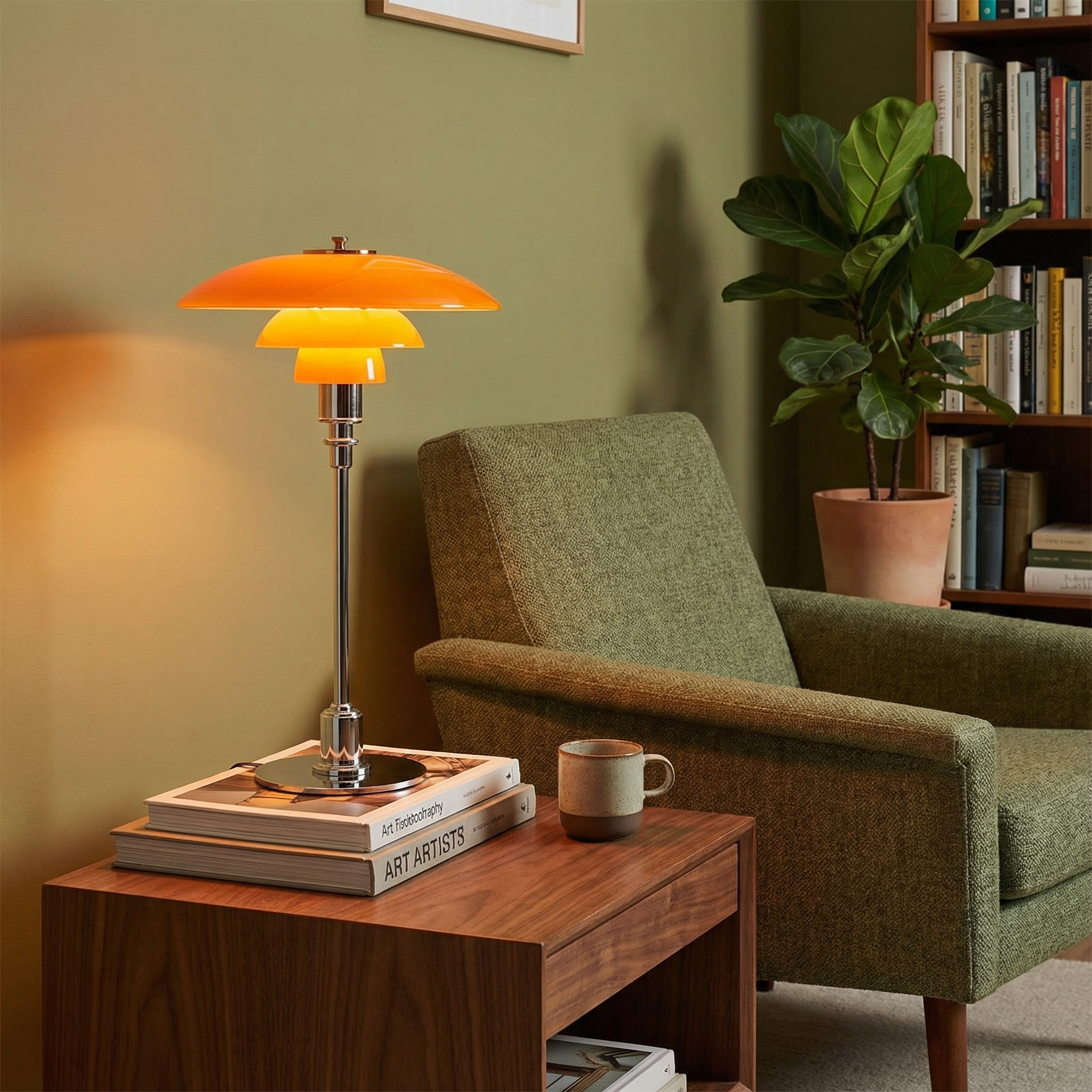 Lampe de table de créateur danois