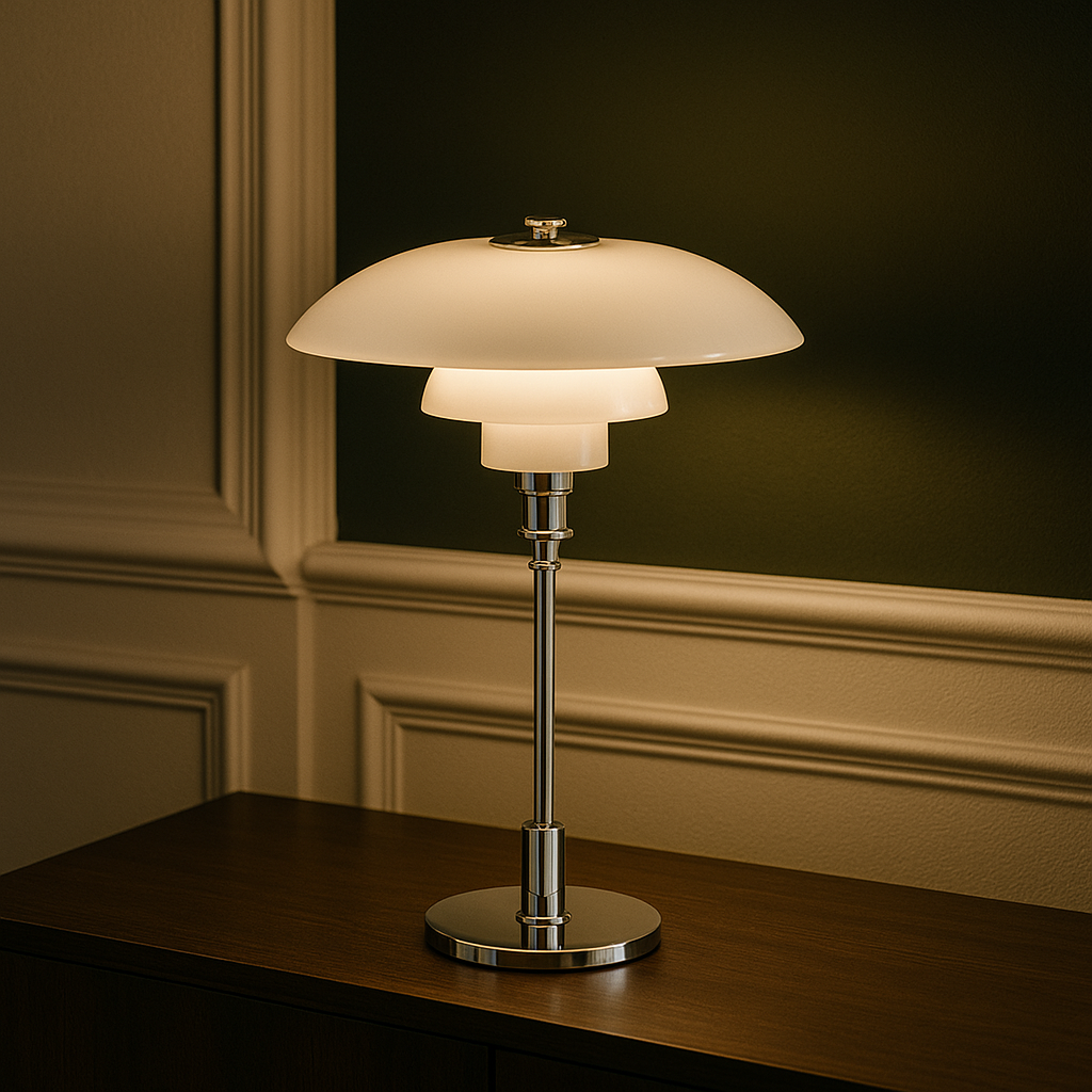 Dansk designet bordlampe