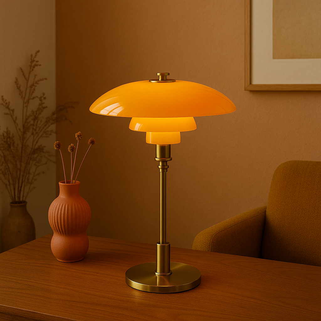 Lampe de table de créateur danois