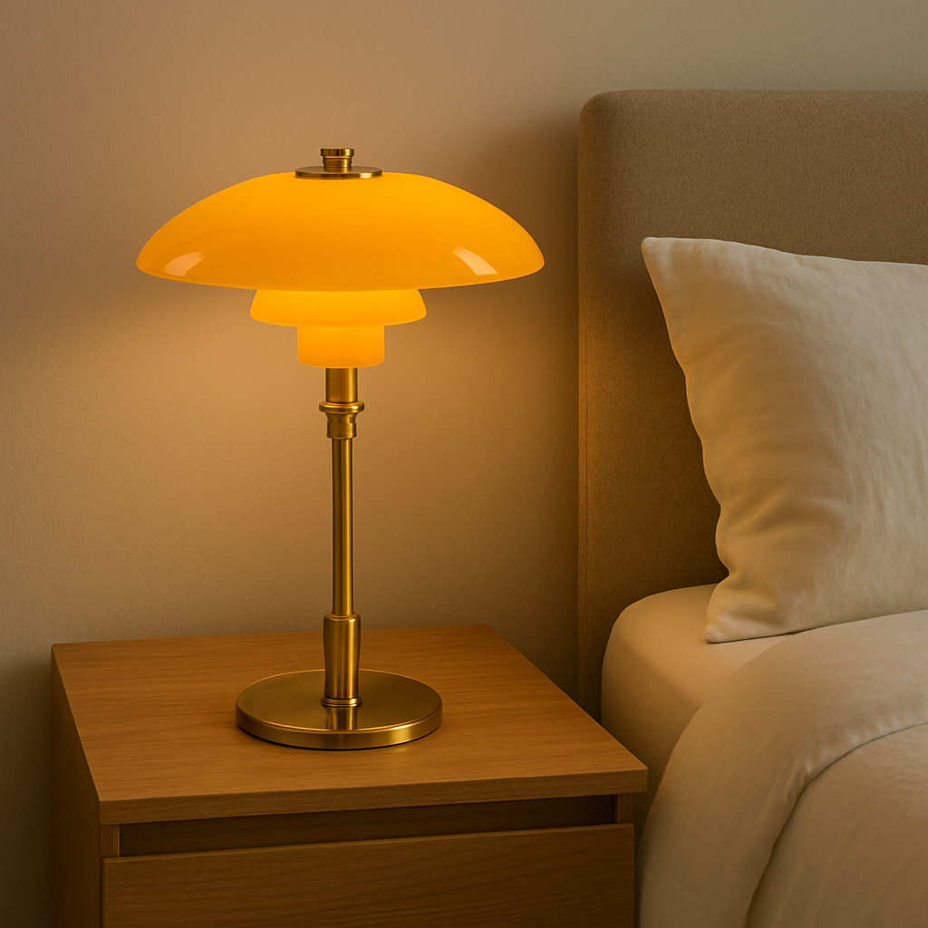 Lampe de table de créateur danois
