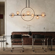 Suspension en verre Estola pour table de cuisine