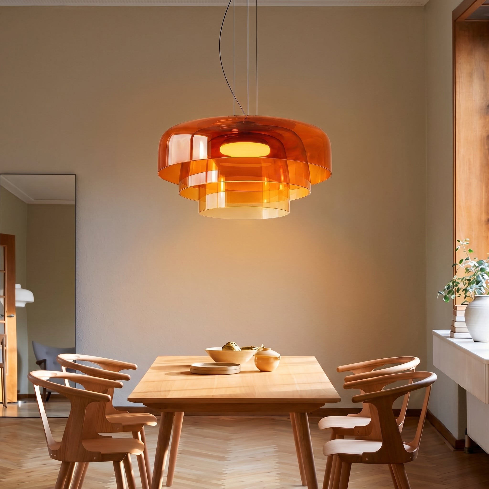 Glass Pendant Light