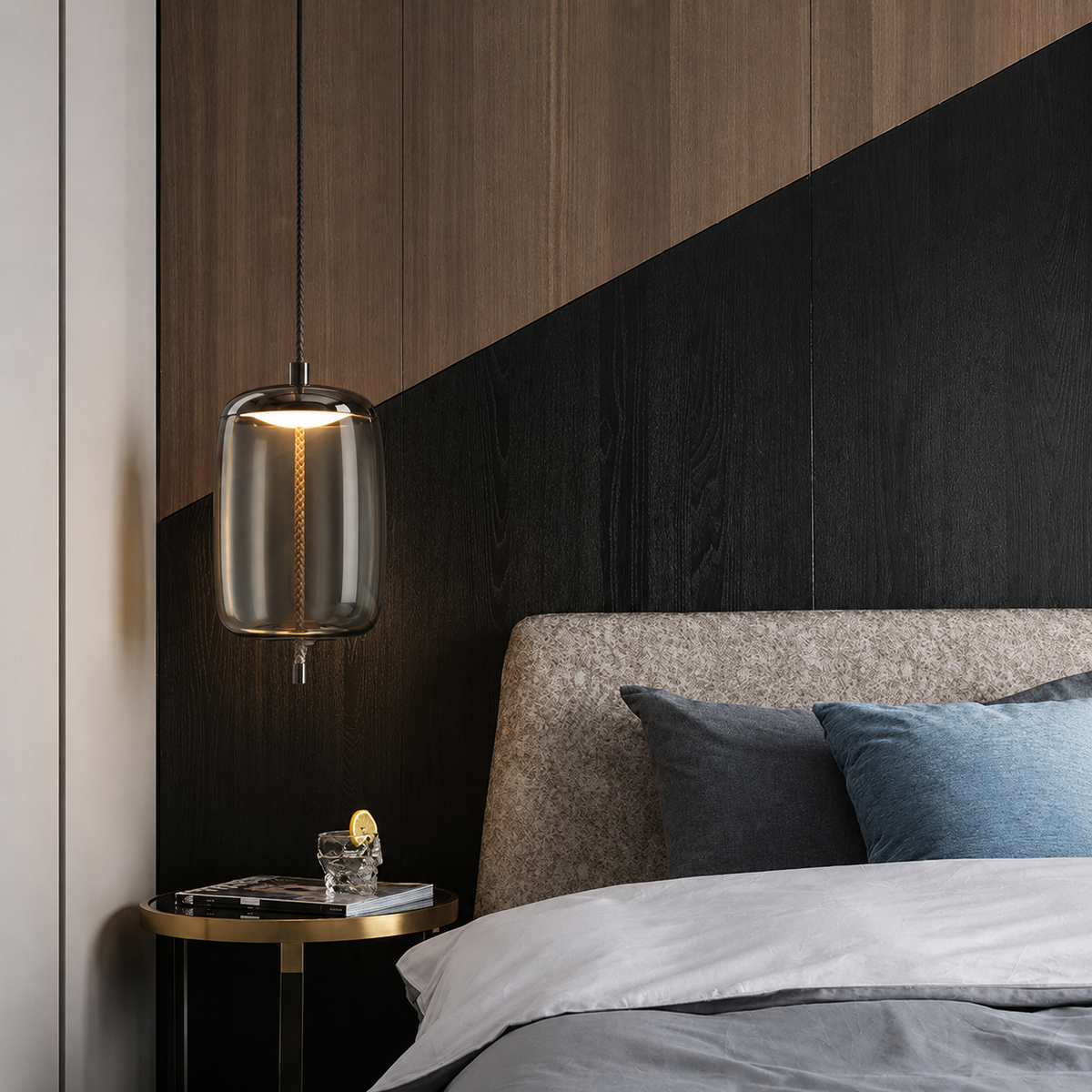 Haffa Glass Pendant Light