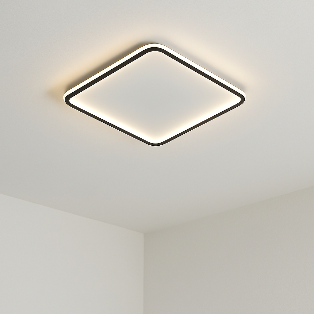 Havelaglobe skandinavisk firkantet loftslampe