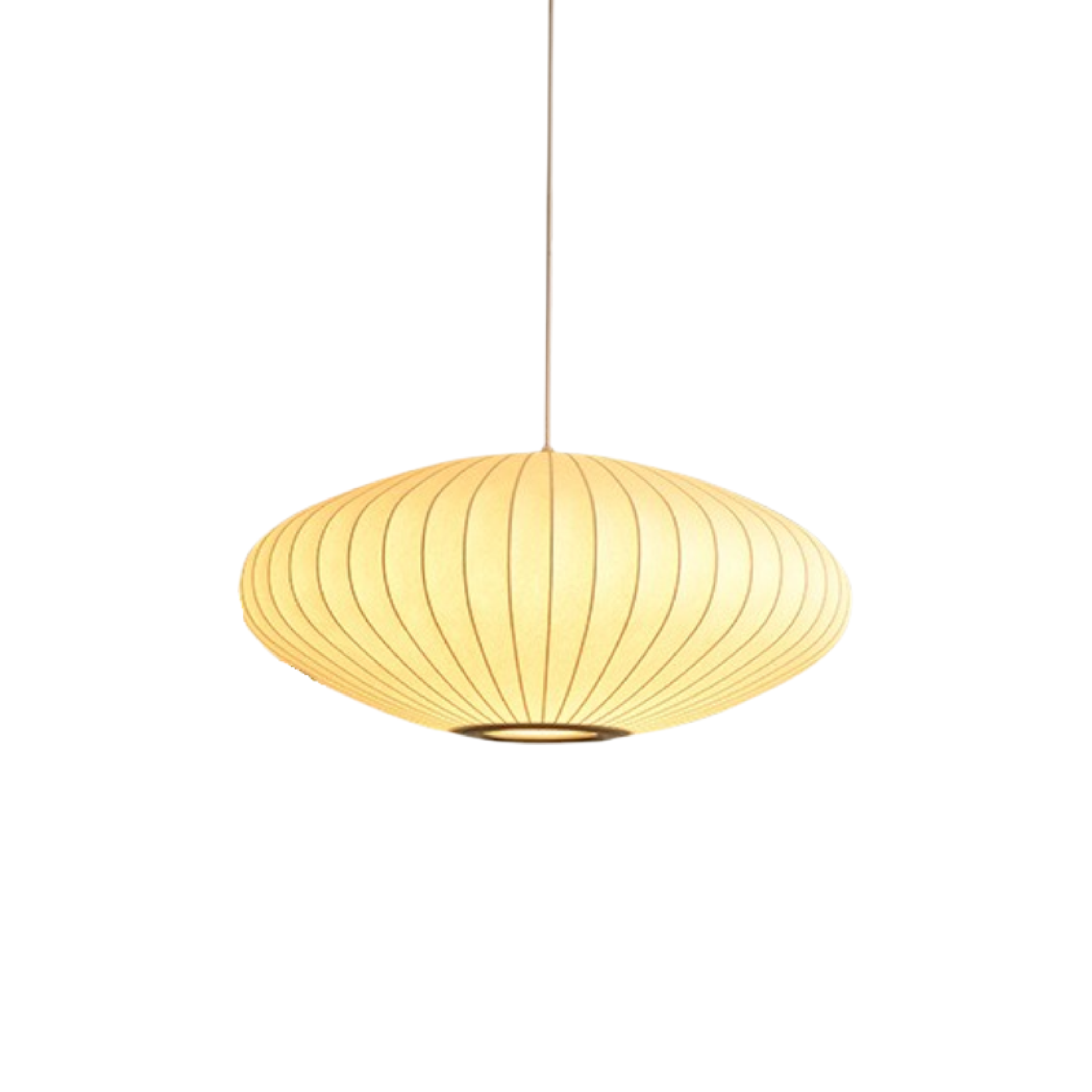 Italiaanse hanglamp van zijde