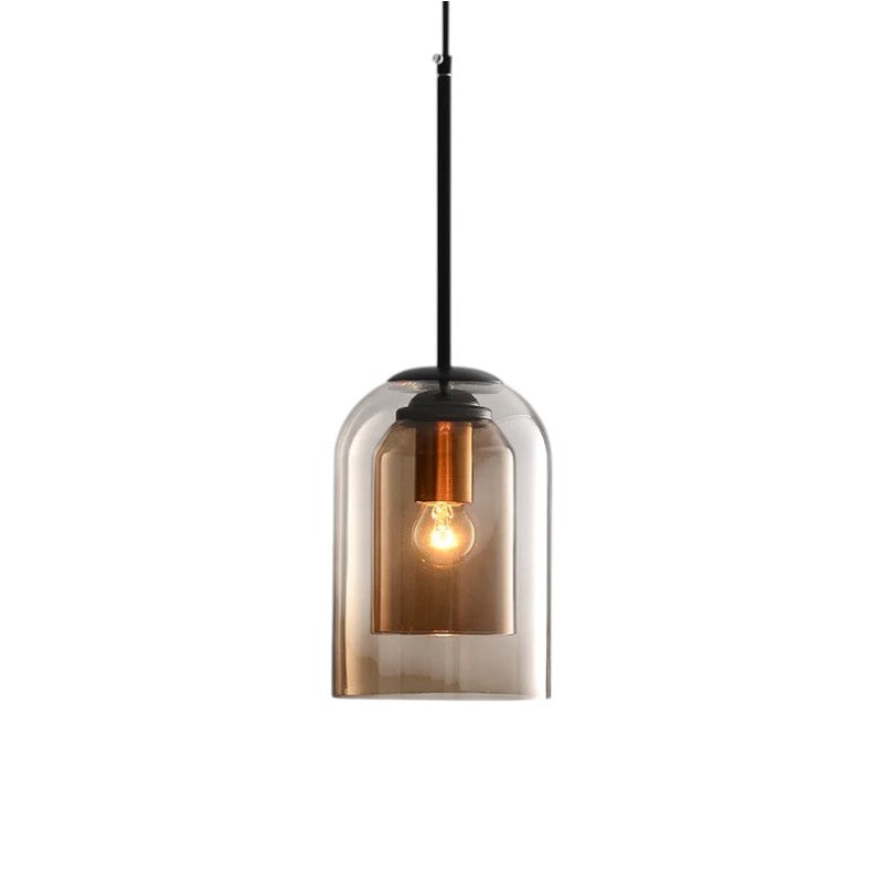 Janis pendellampa i glas