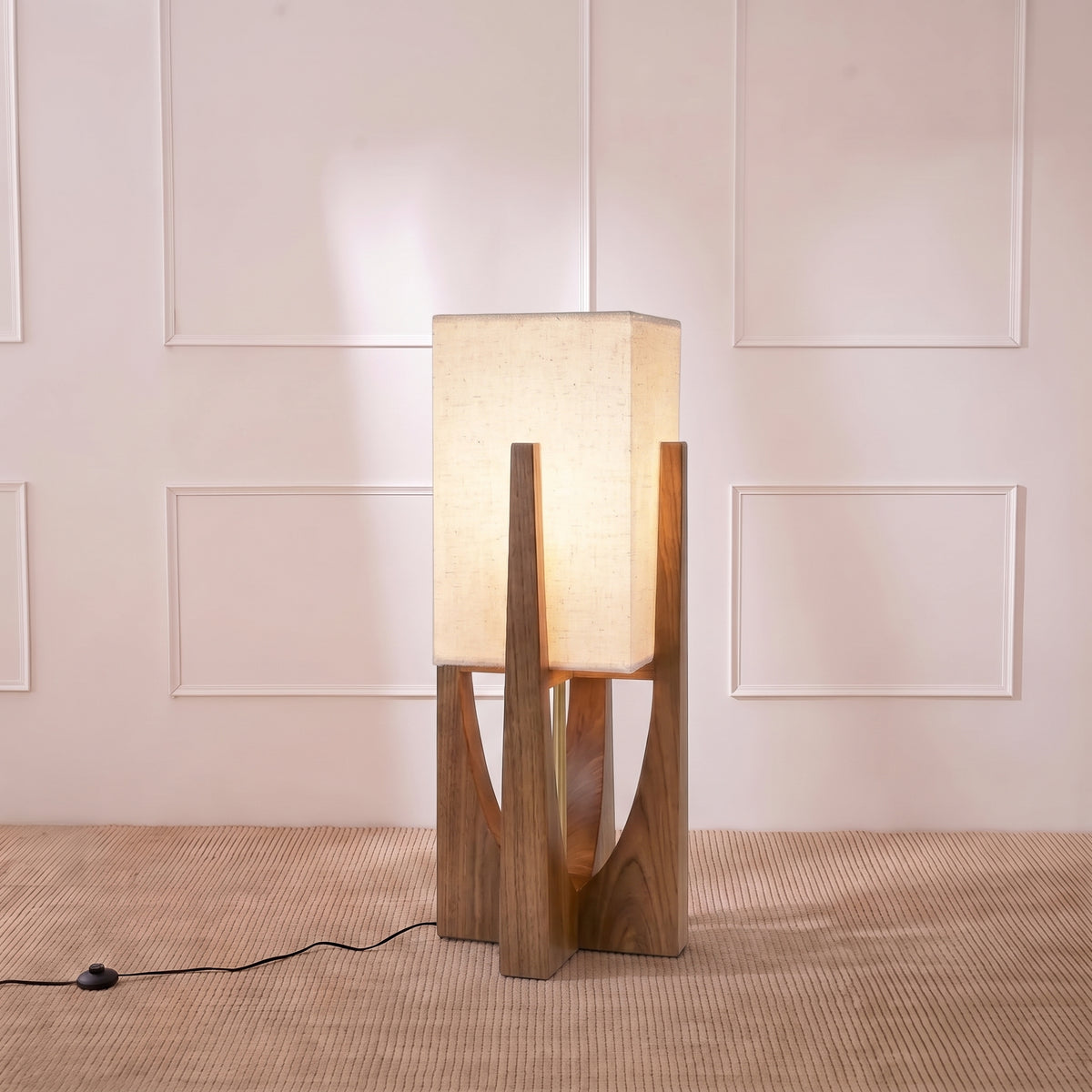 Wabi-Sabi gulvlampe i japansk stil