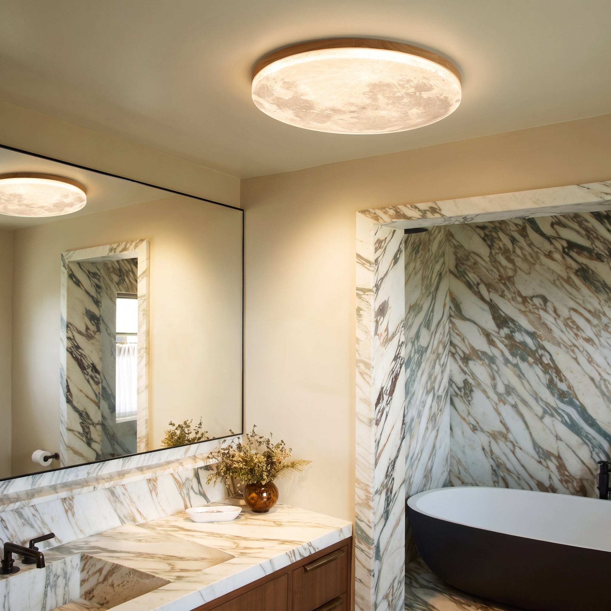 Moon Ceiling Light