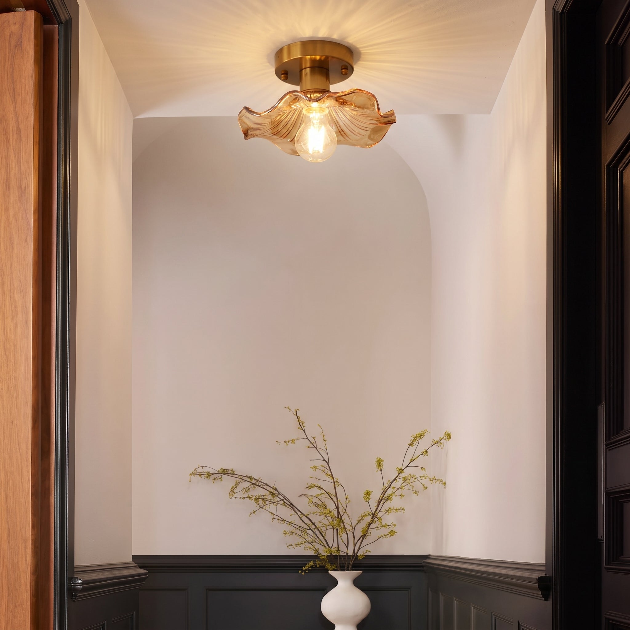 Hibiscus-loftslampe