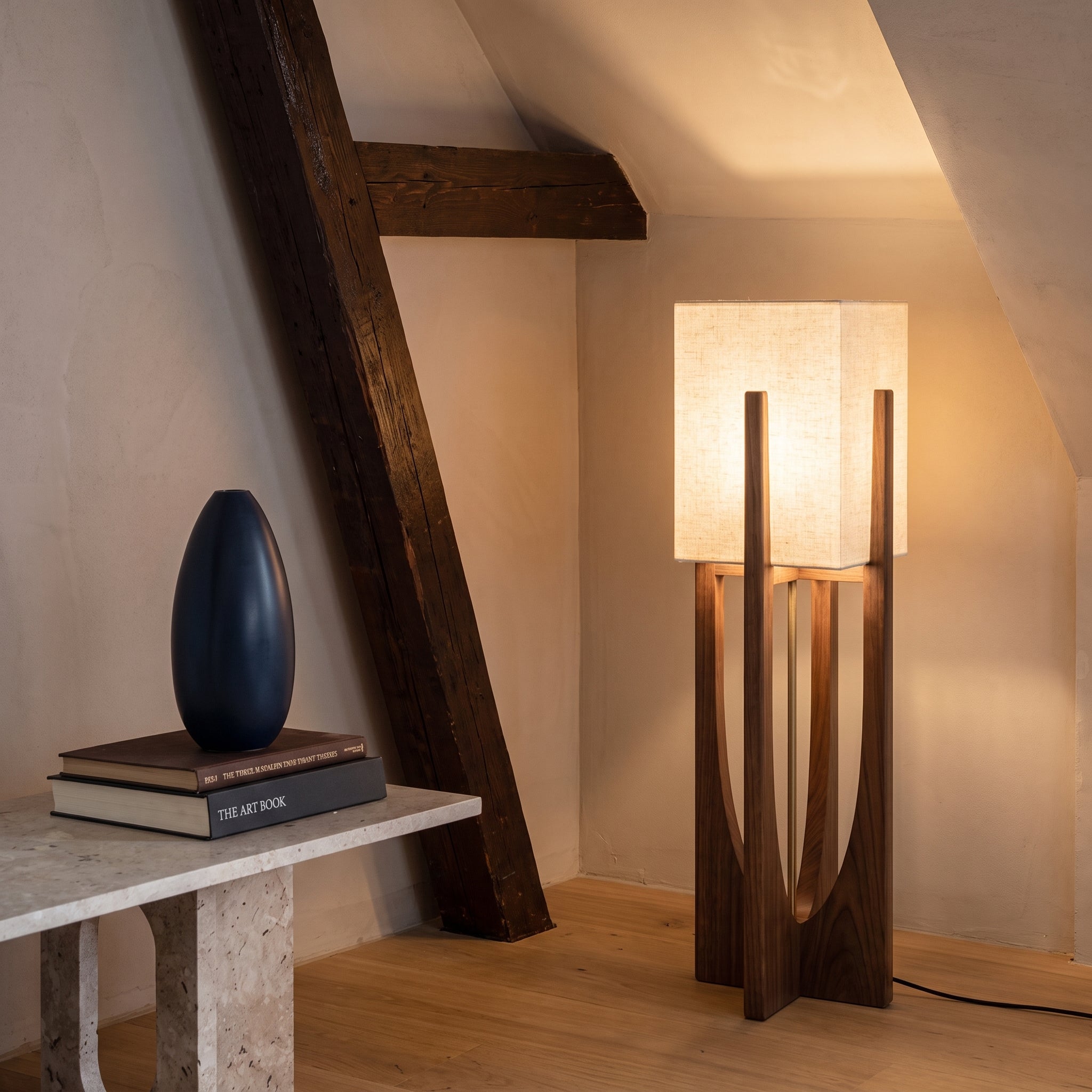Japanese Style Wabi Sabi Floor Lamp