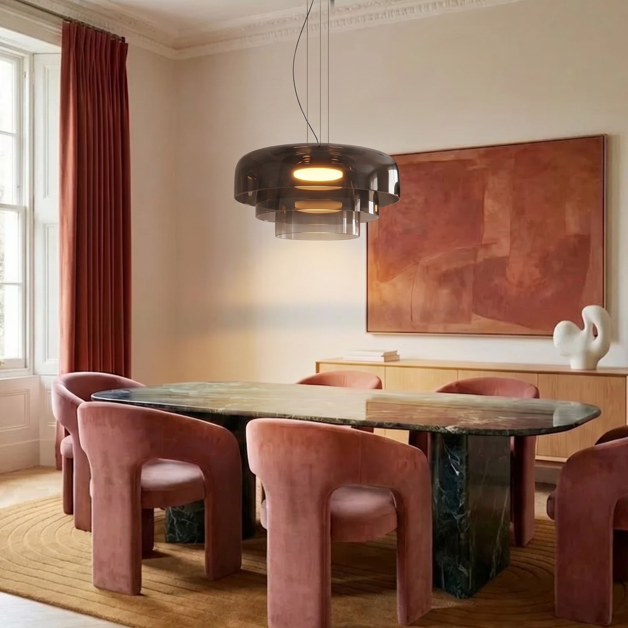 Glass Pendant Light