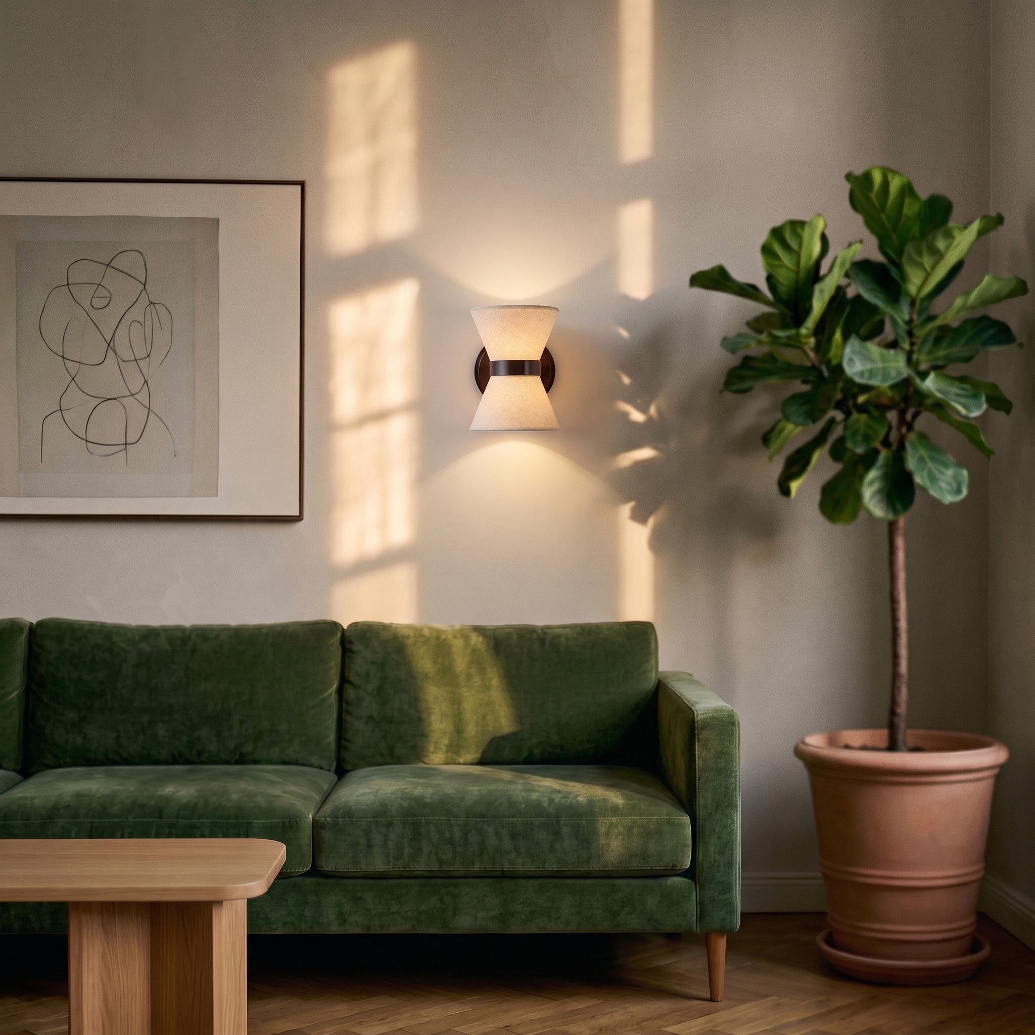 Wabi Sabi Silk Wall Light