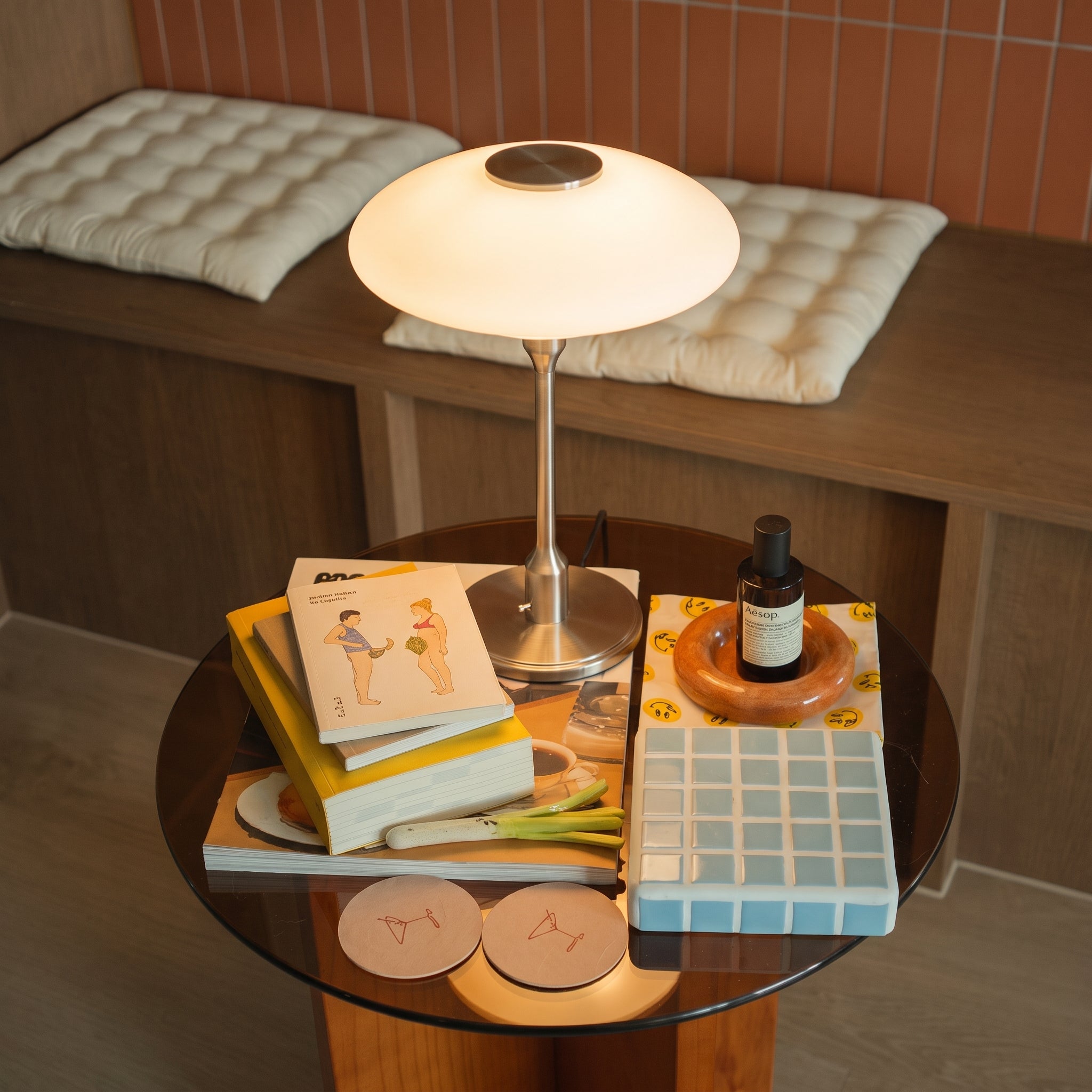 Swedish designer table lamp