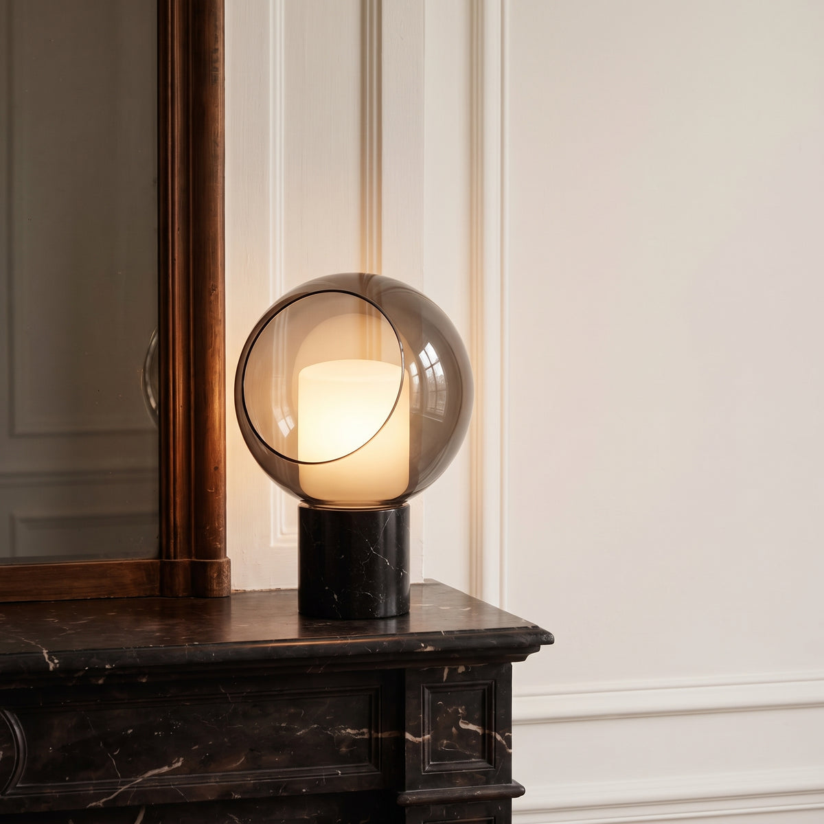 Lampe à poser Marisol en marbre