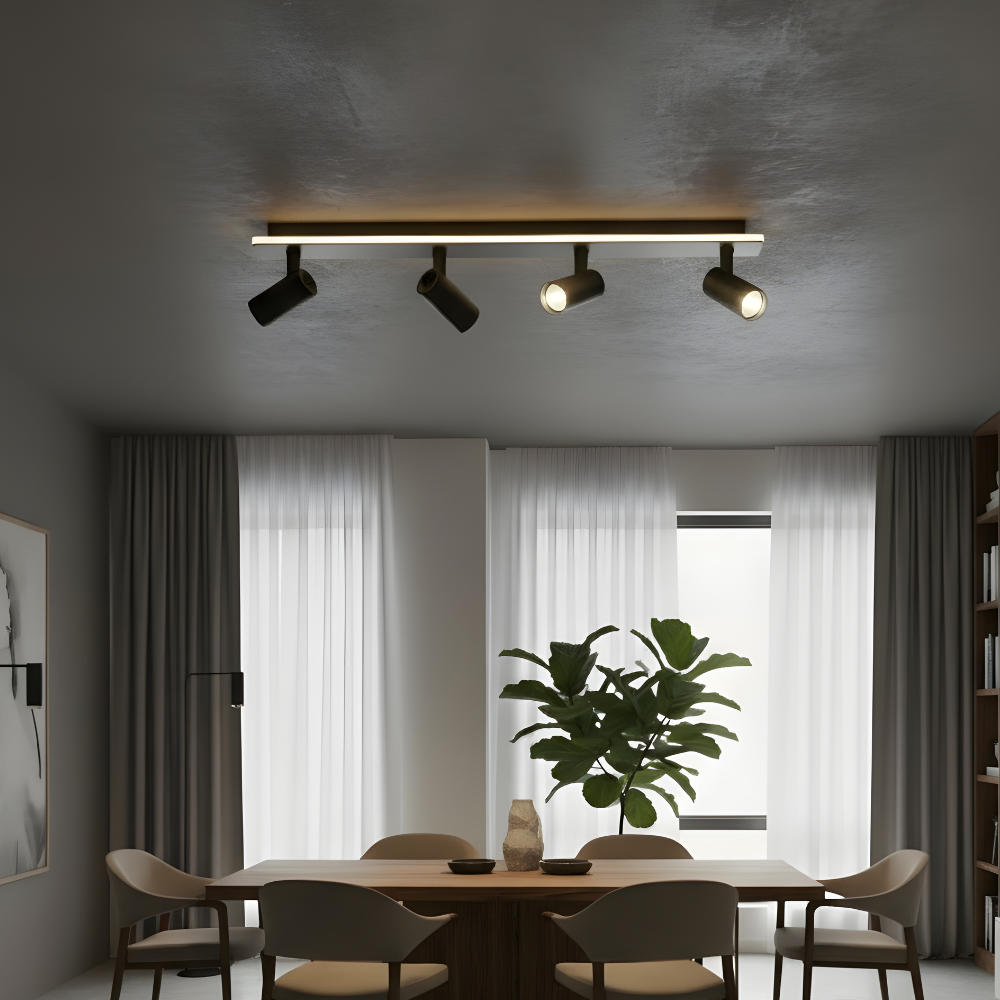 Loftslampe med flere lyskilder