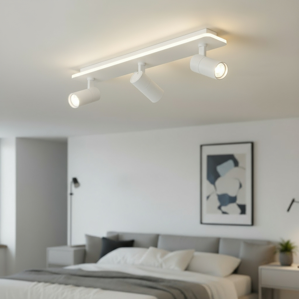 Loftslampe med flere lyskilder