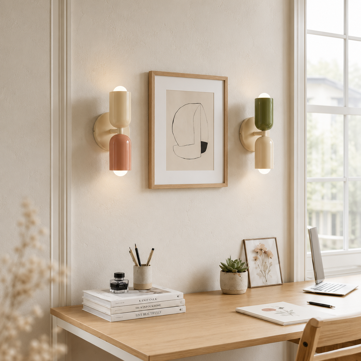 Nordic Colored Wall Light