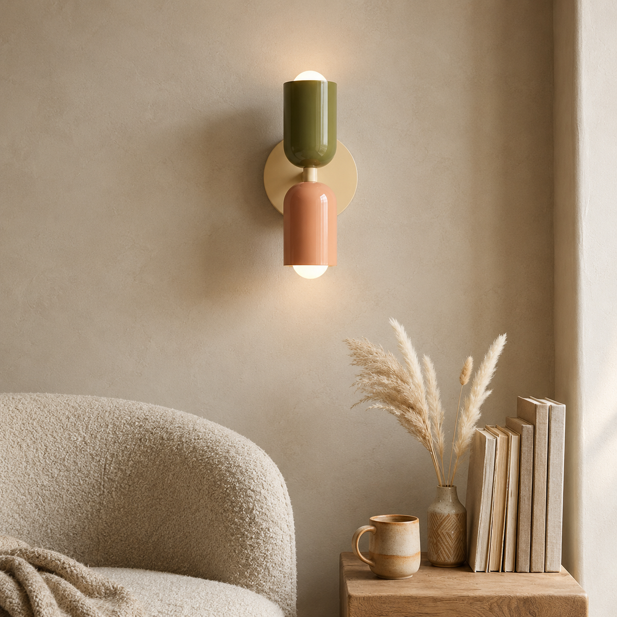 Nordic Colored Wall Light